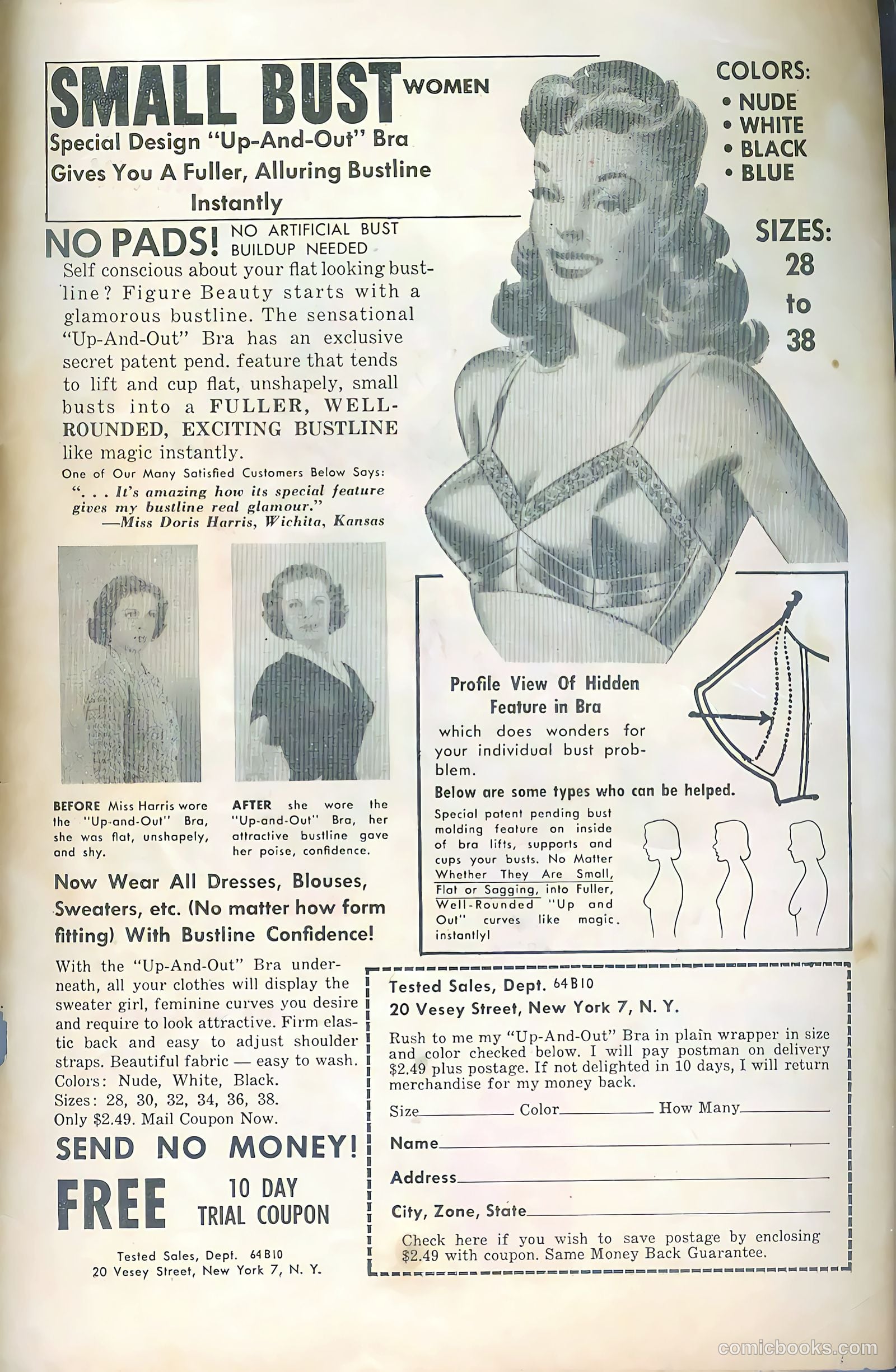 Diary Loves #3 (1950) — page 35 of 36