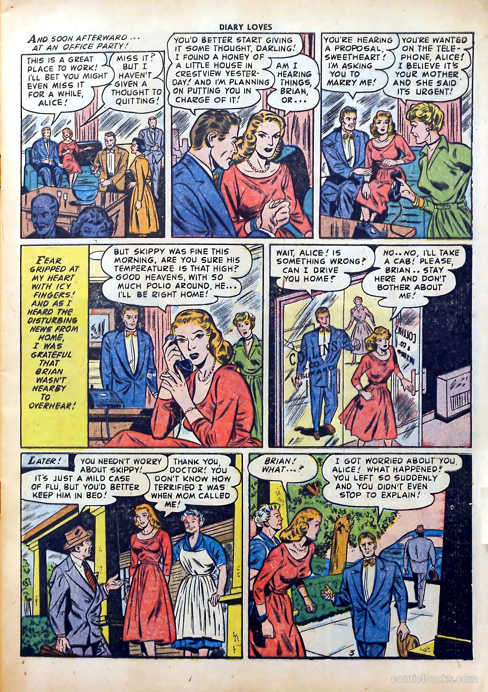 Diary Loves #30 (1953) — page 5 of 37