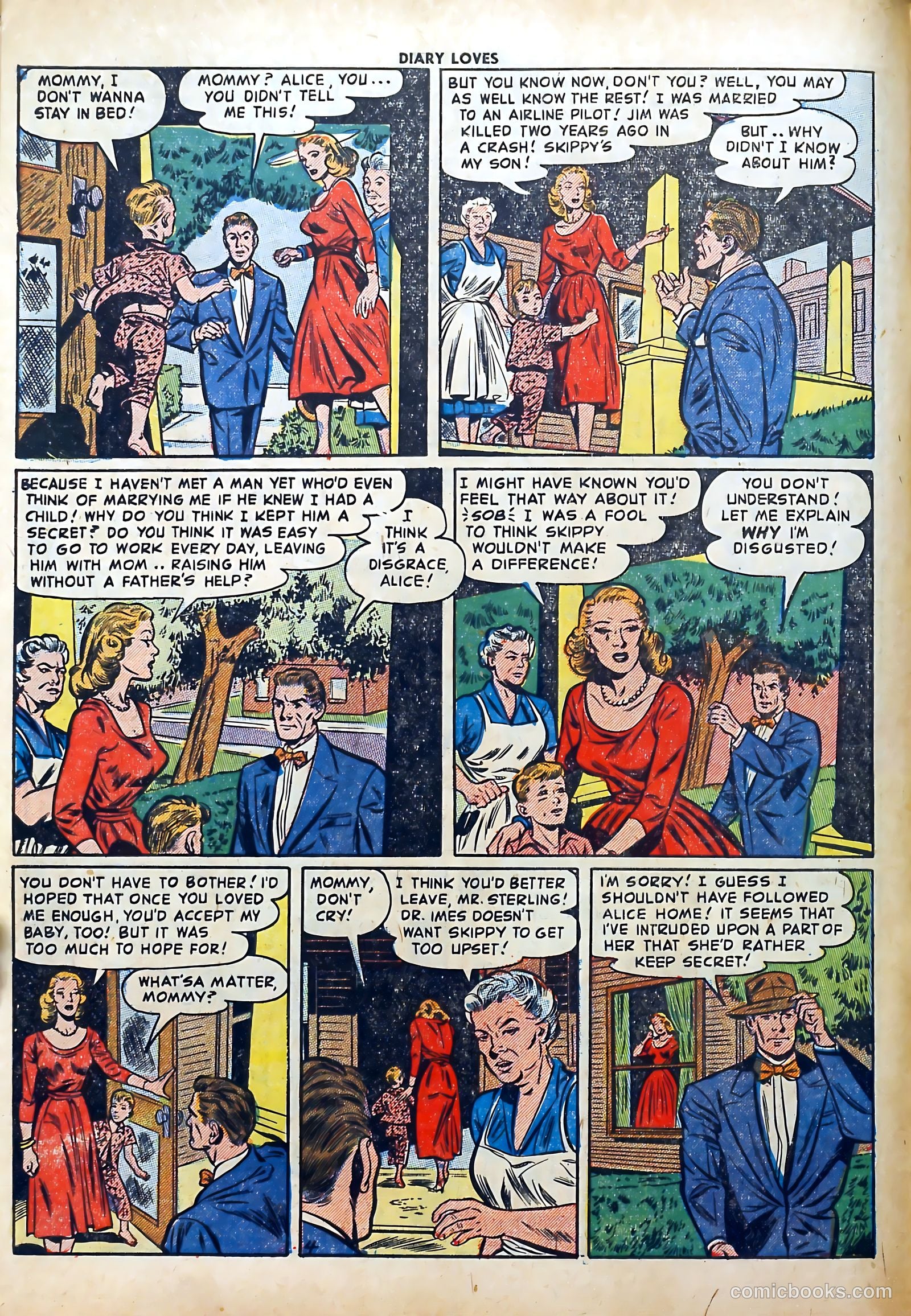 Diary Loves #30 (1953) — page 6 of 37