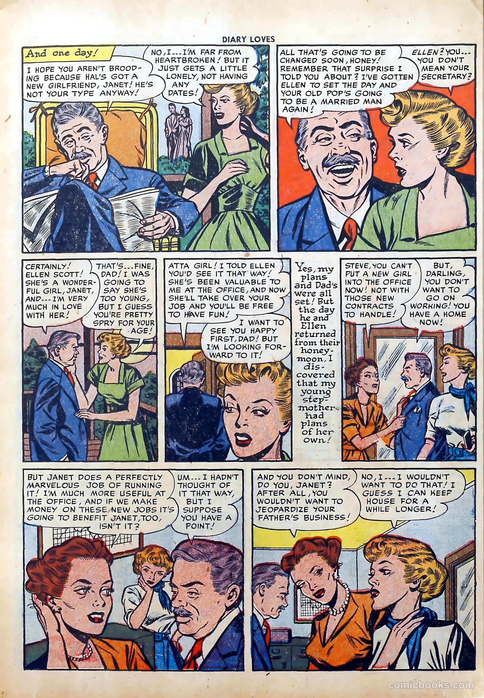 Diary Loves #30 (1953) — page 11 of 37