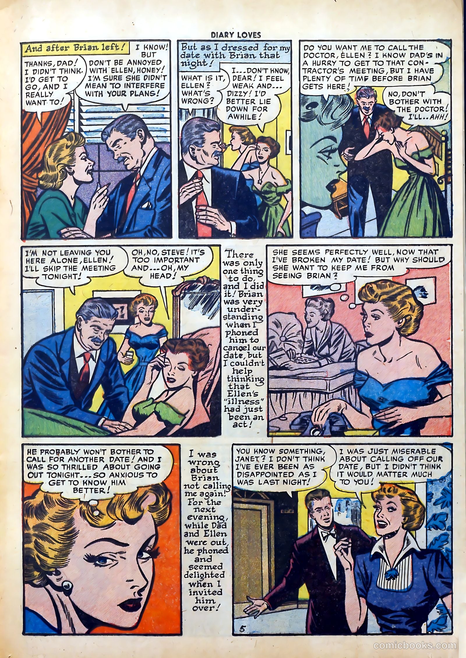 Diary Loves #30 (1953) — page 13 of 37