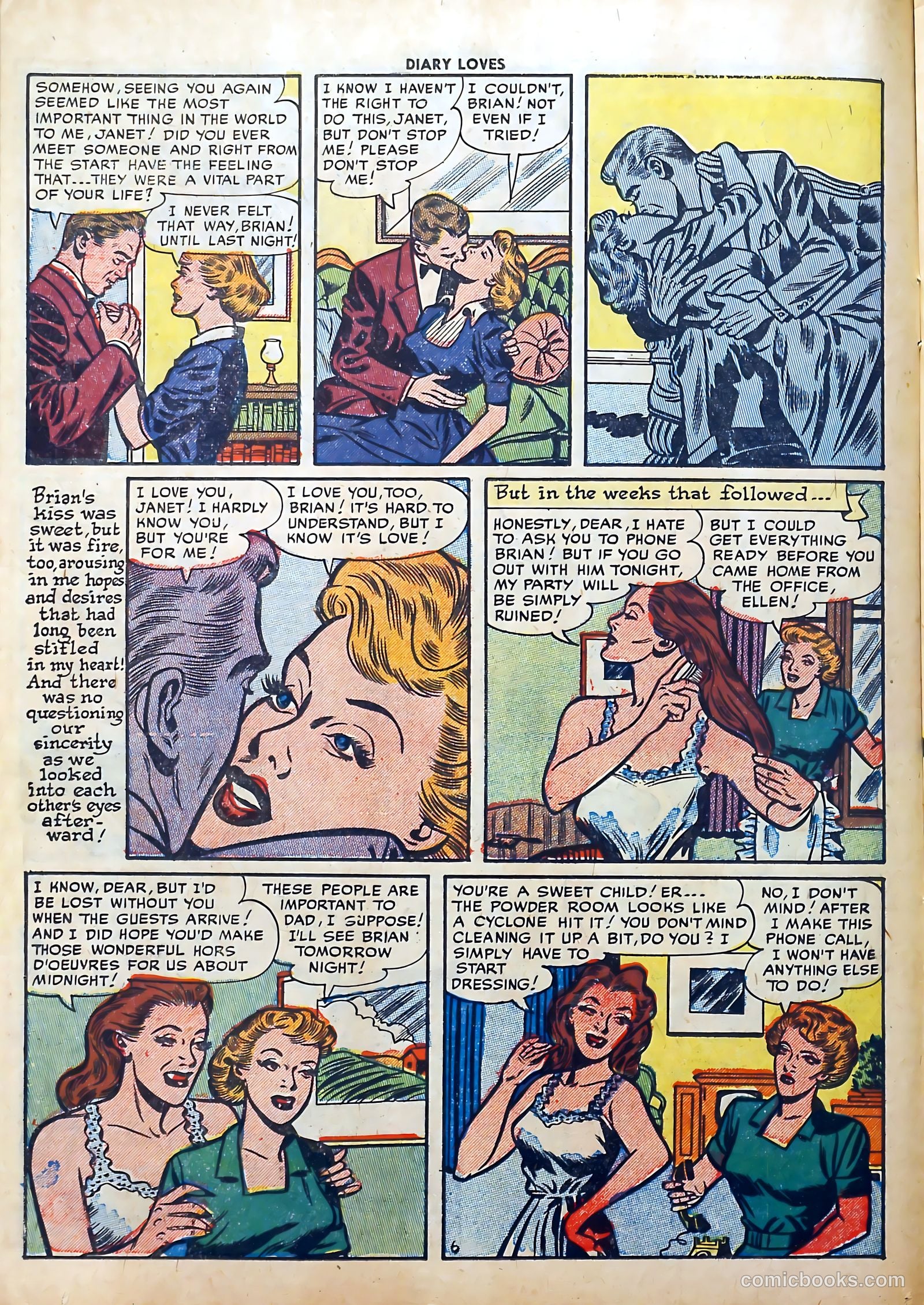 Diary Loves #30 (1953) — page 14 of 37