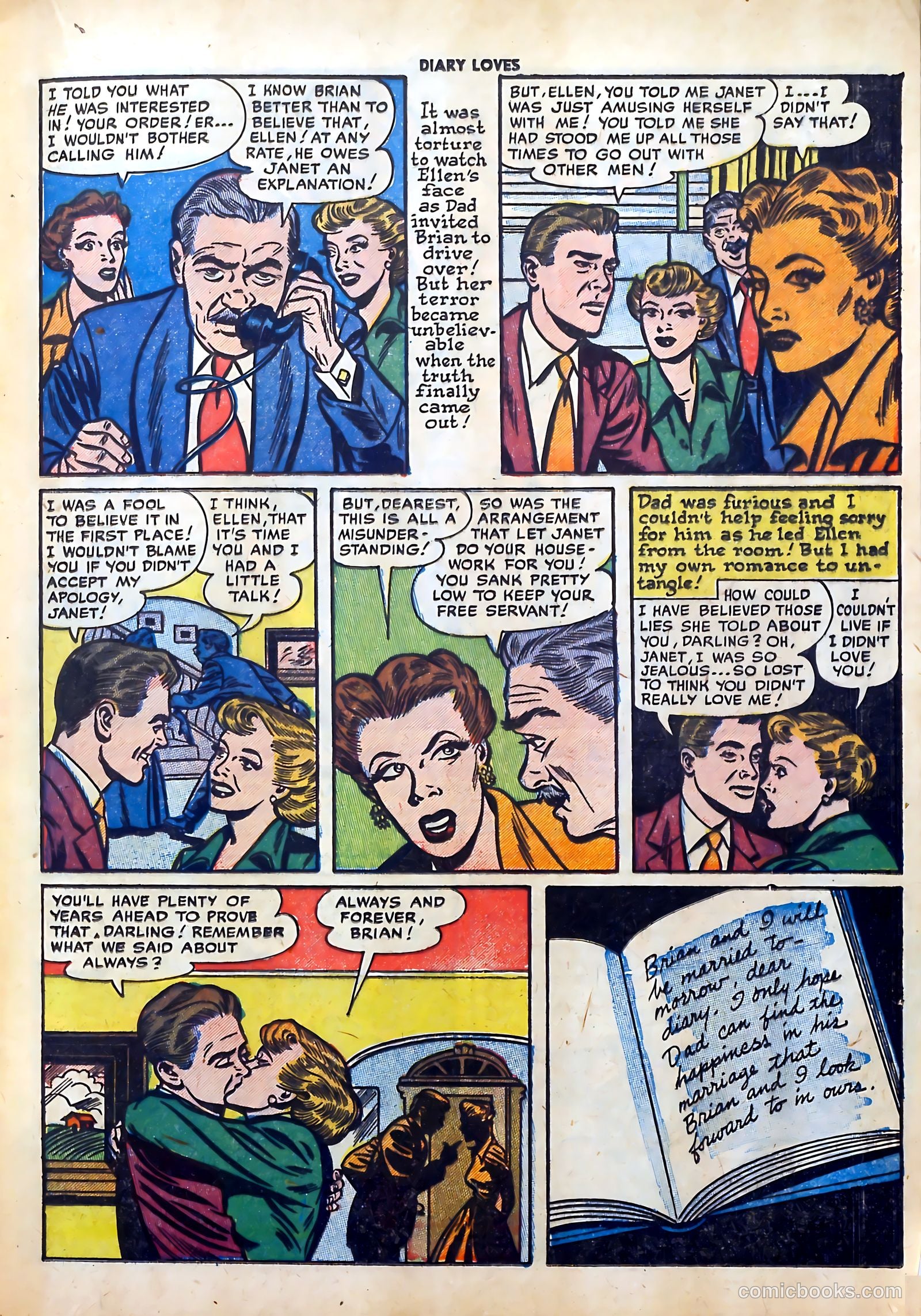 Diary Loves #30 (1953) — page 17 of 37