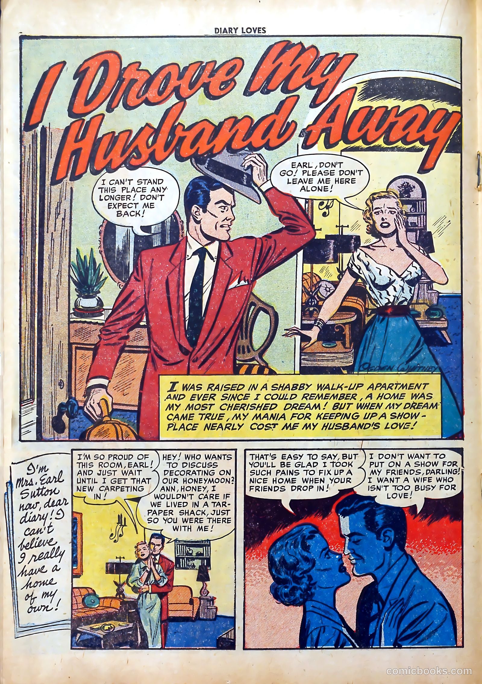 Diary Loves #30 (1953) — page 18 of 37