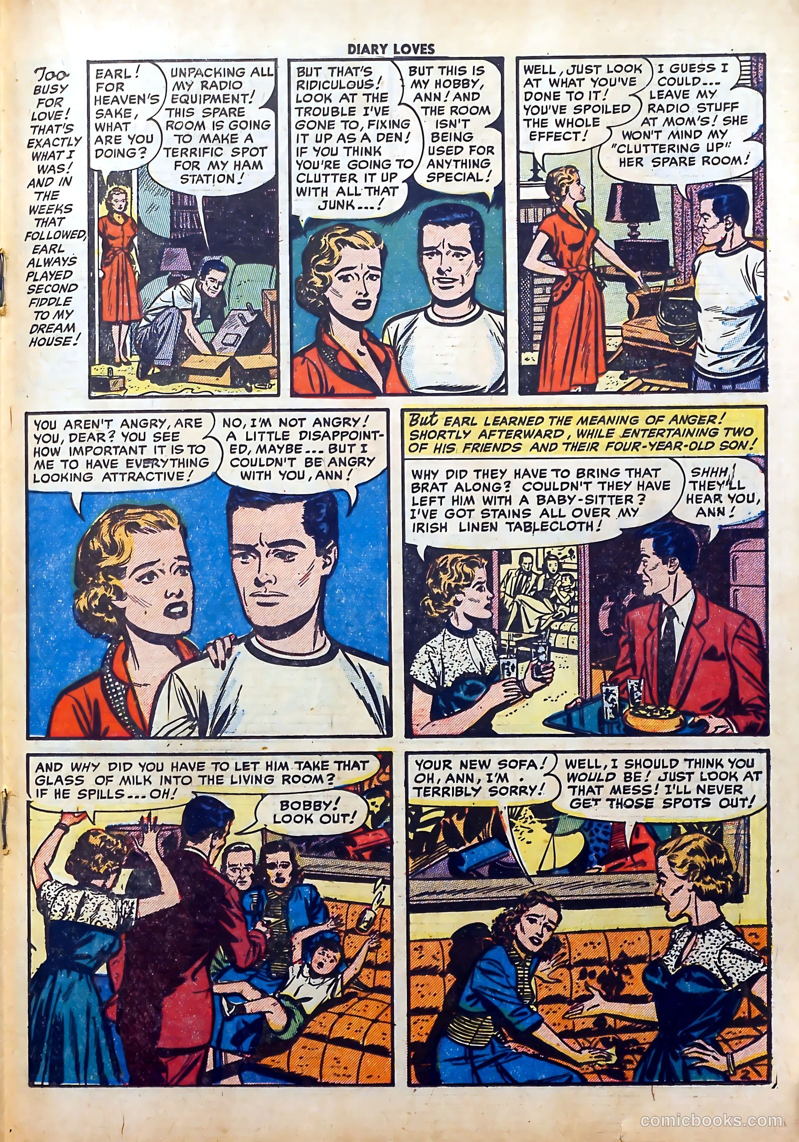 Diary Loves #30 (1953) — page 19 of 37