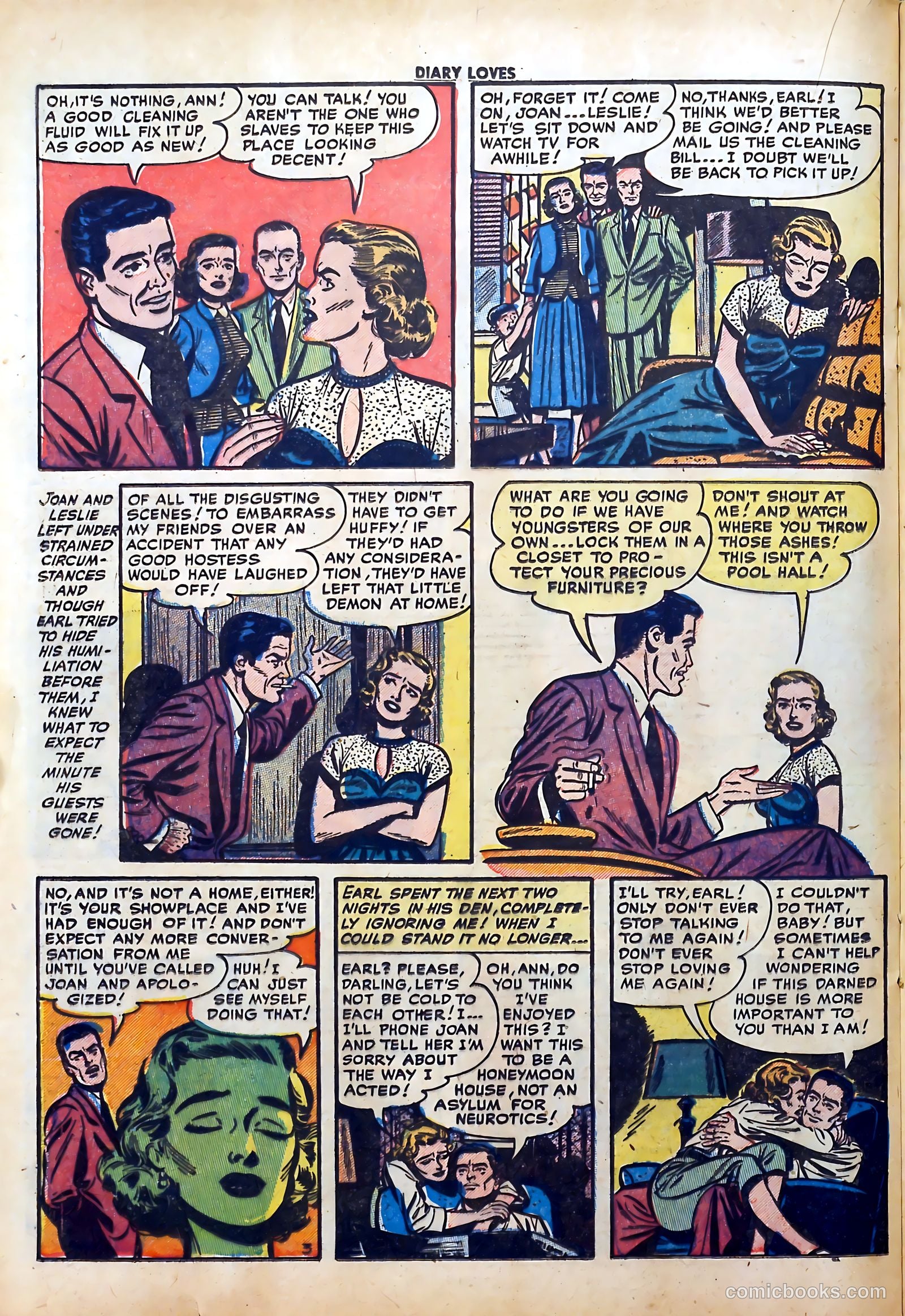 Diary Loves #30 (1953) — page 20 of 37