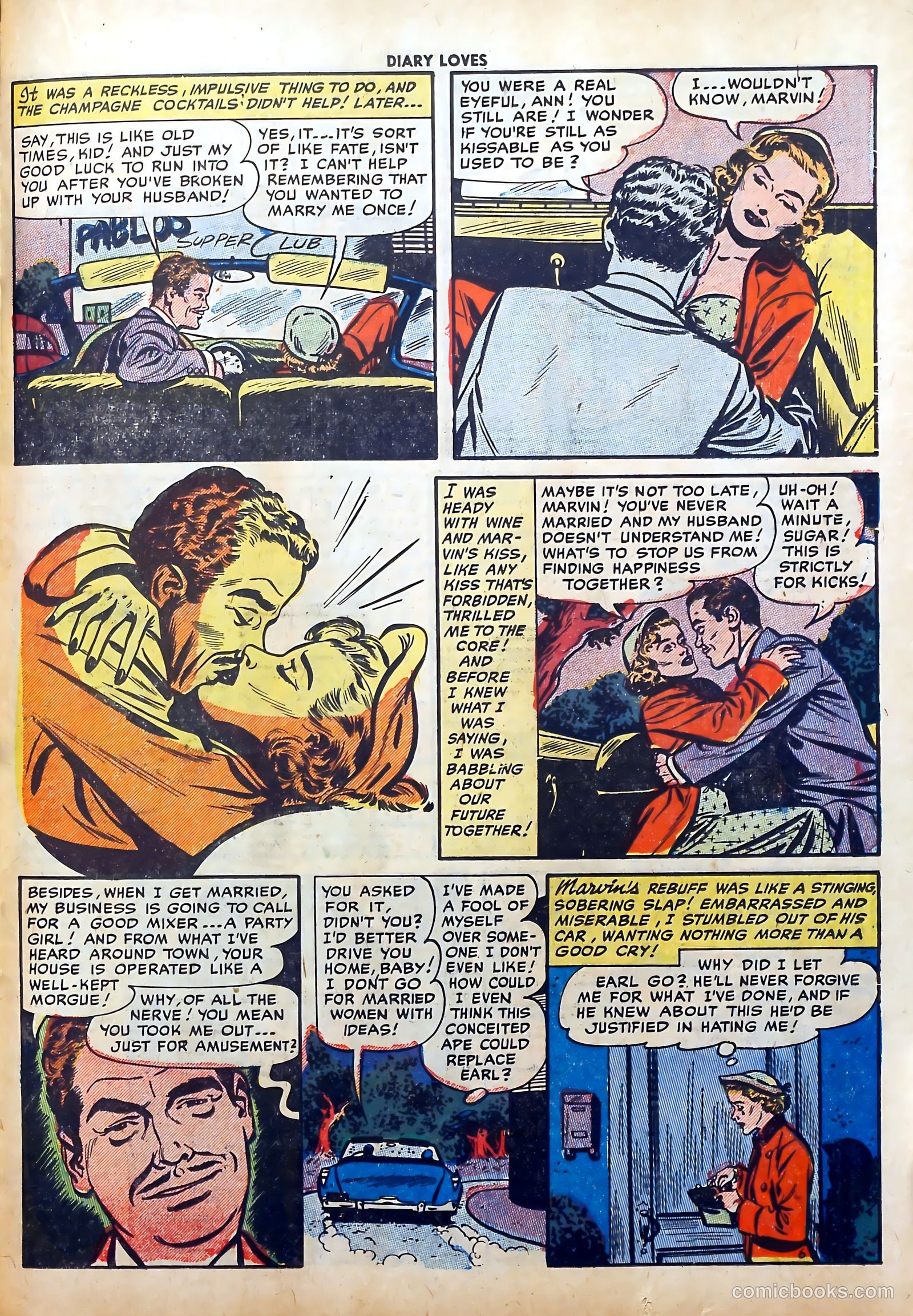 Diary Loves #30 (1953) — page 23 of 37