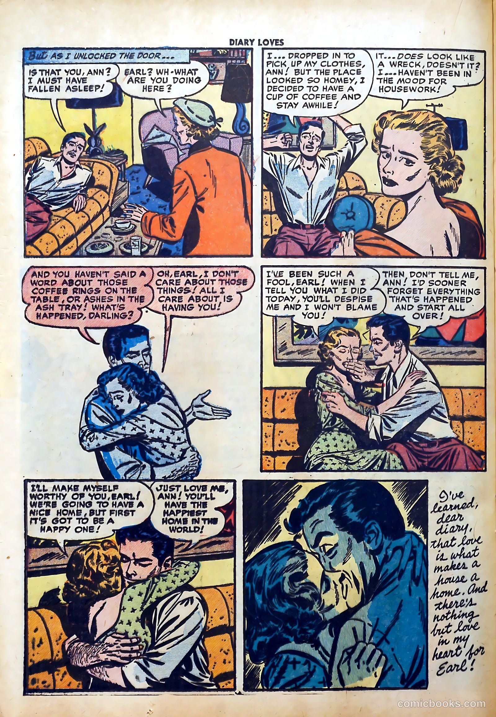 Diary Loves #30 (1953) — page 24 of 37