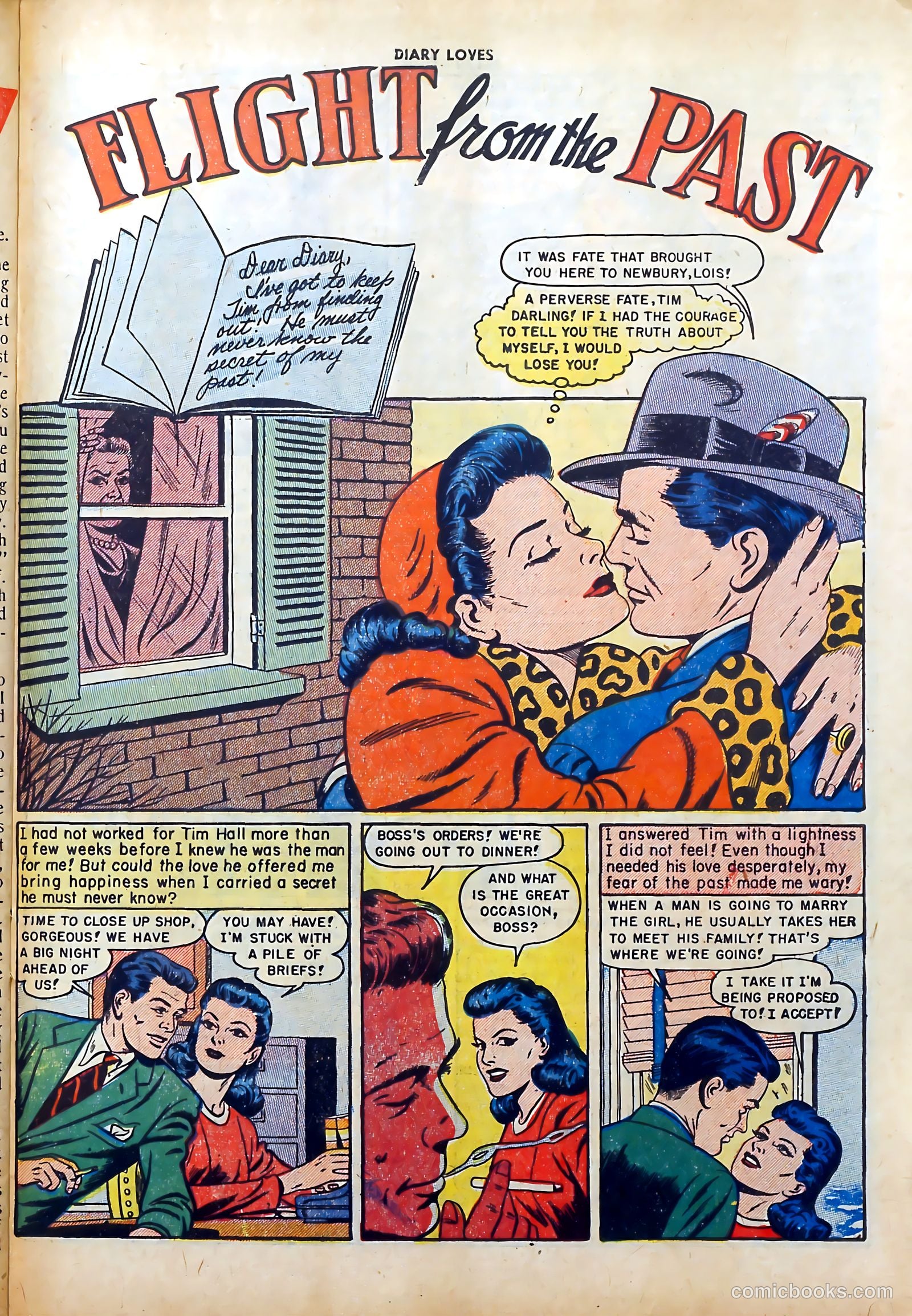 Diary Loves #30 (1953) — page 27 of 37