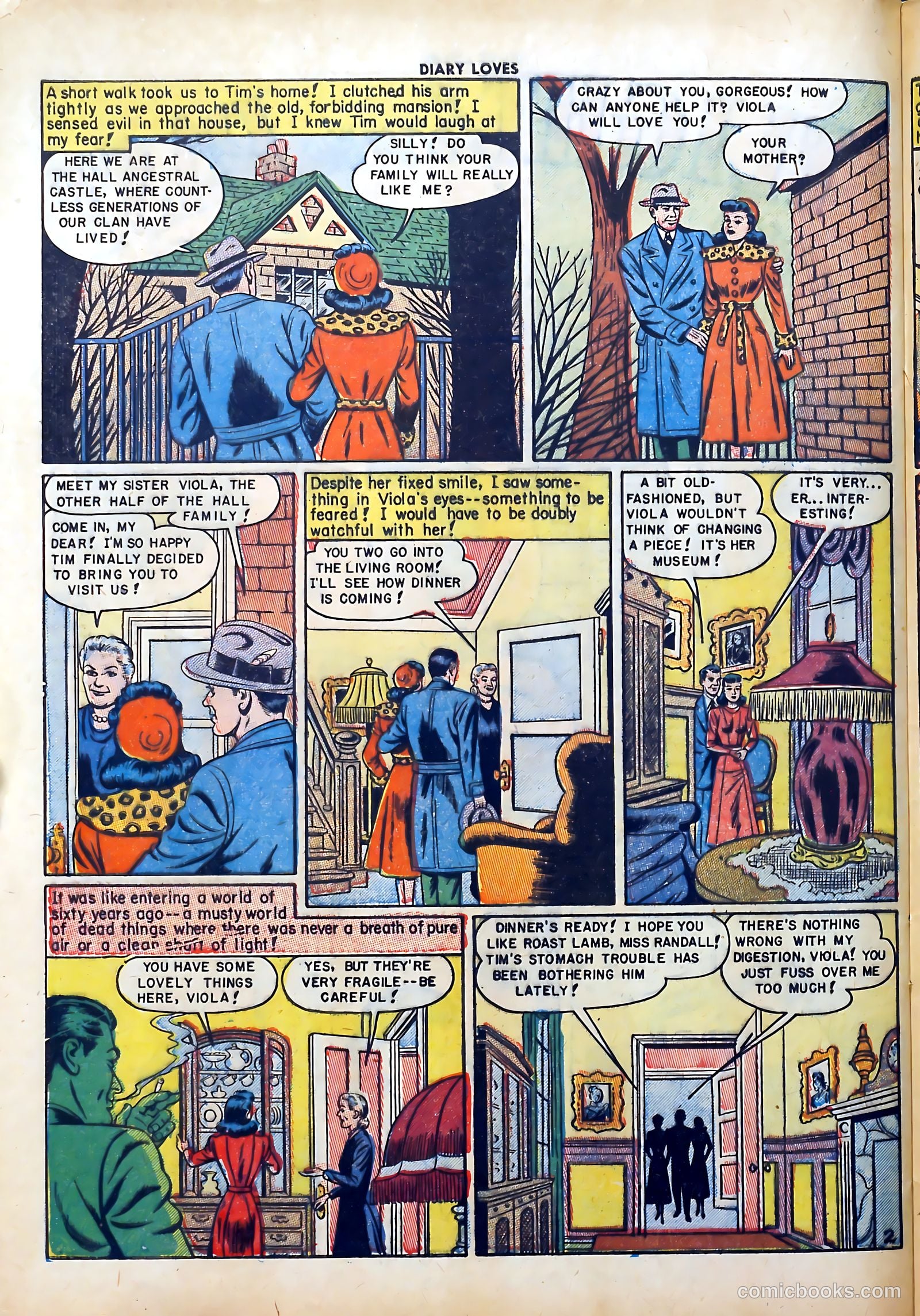 Diary Loves #30 (1953) — page 28 of 37