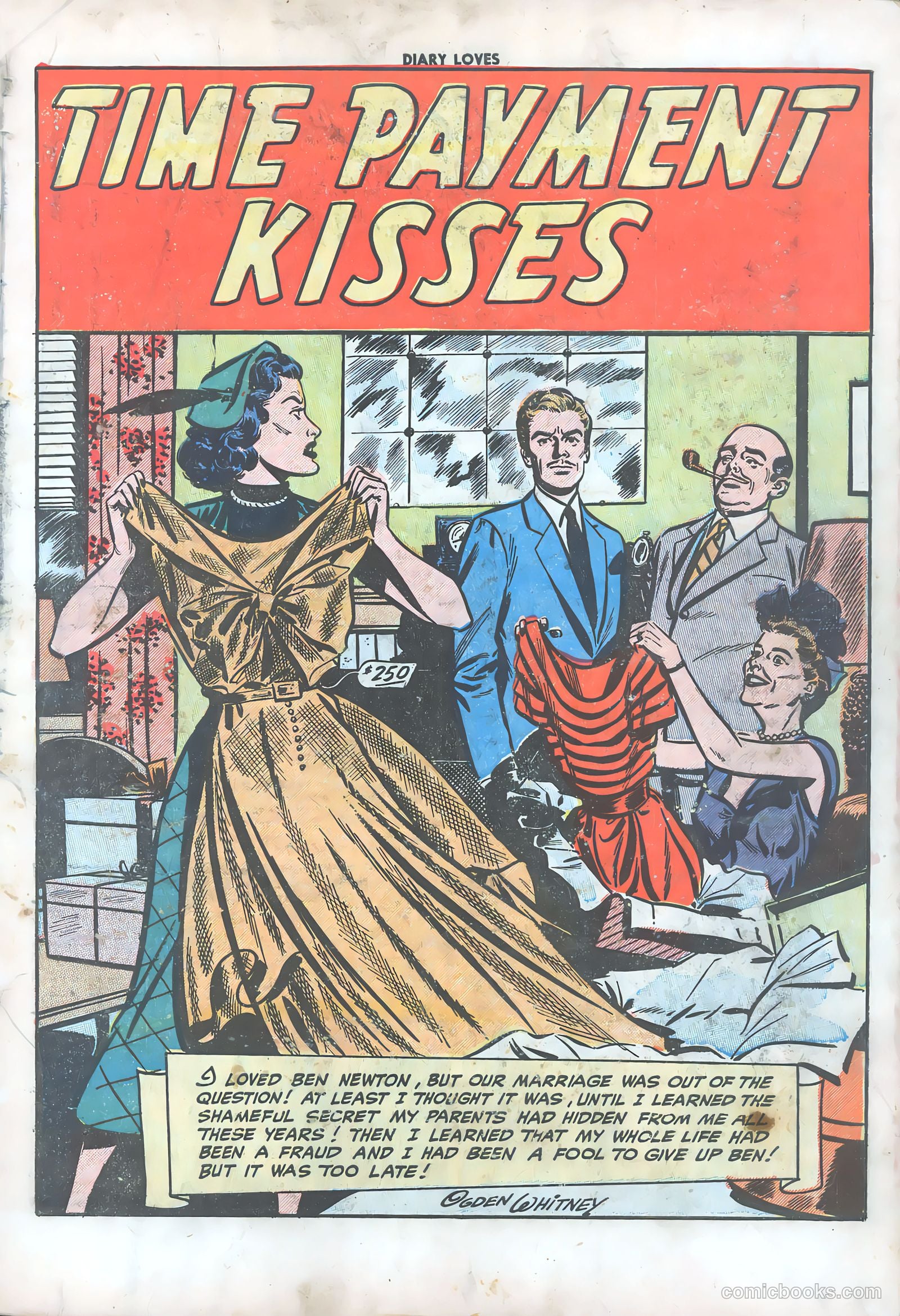 Diary Loves #31 (1953) — page 3 of 36