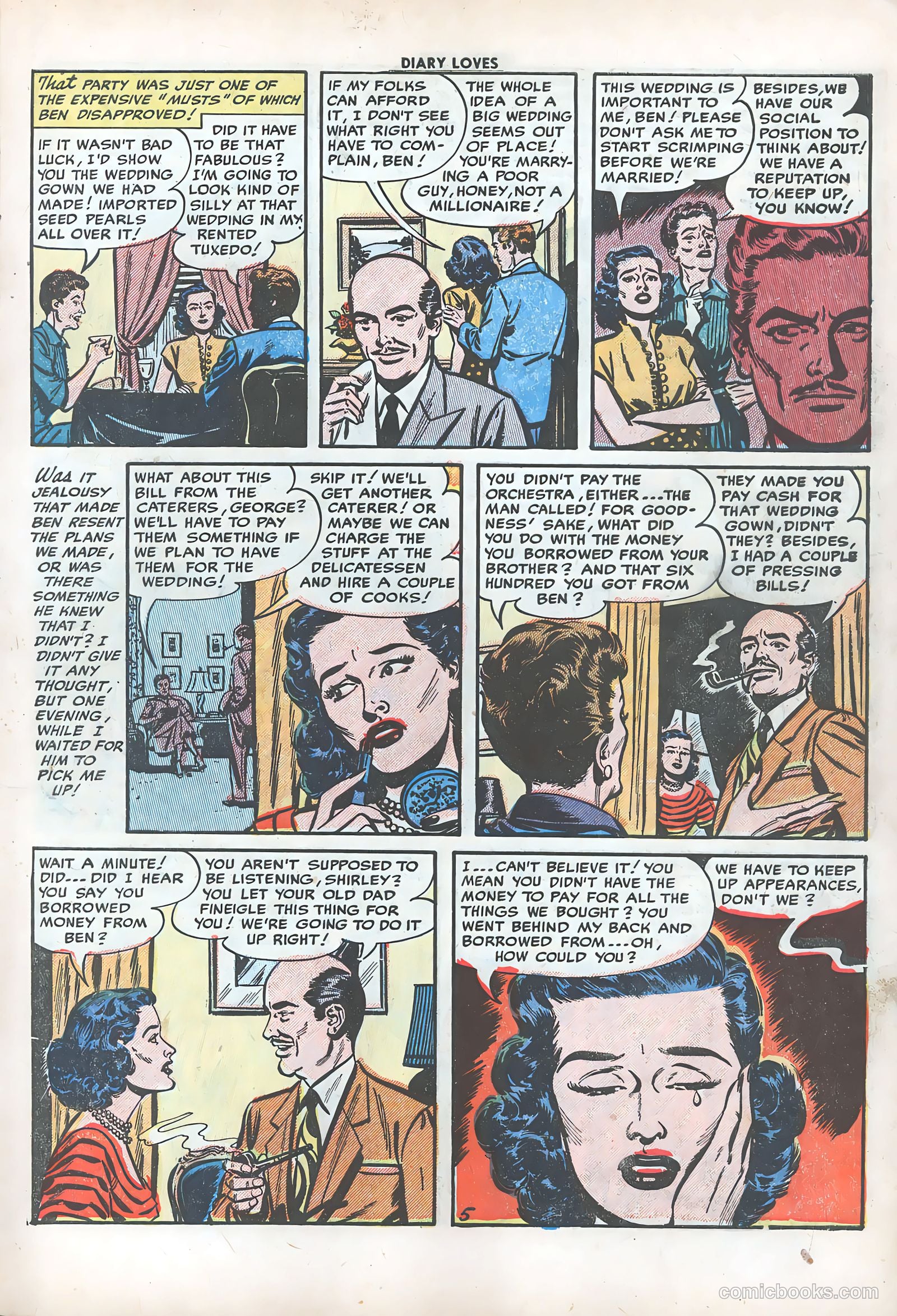 Diary Loves #31 (1953) — page 7 of 36