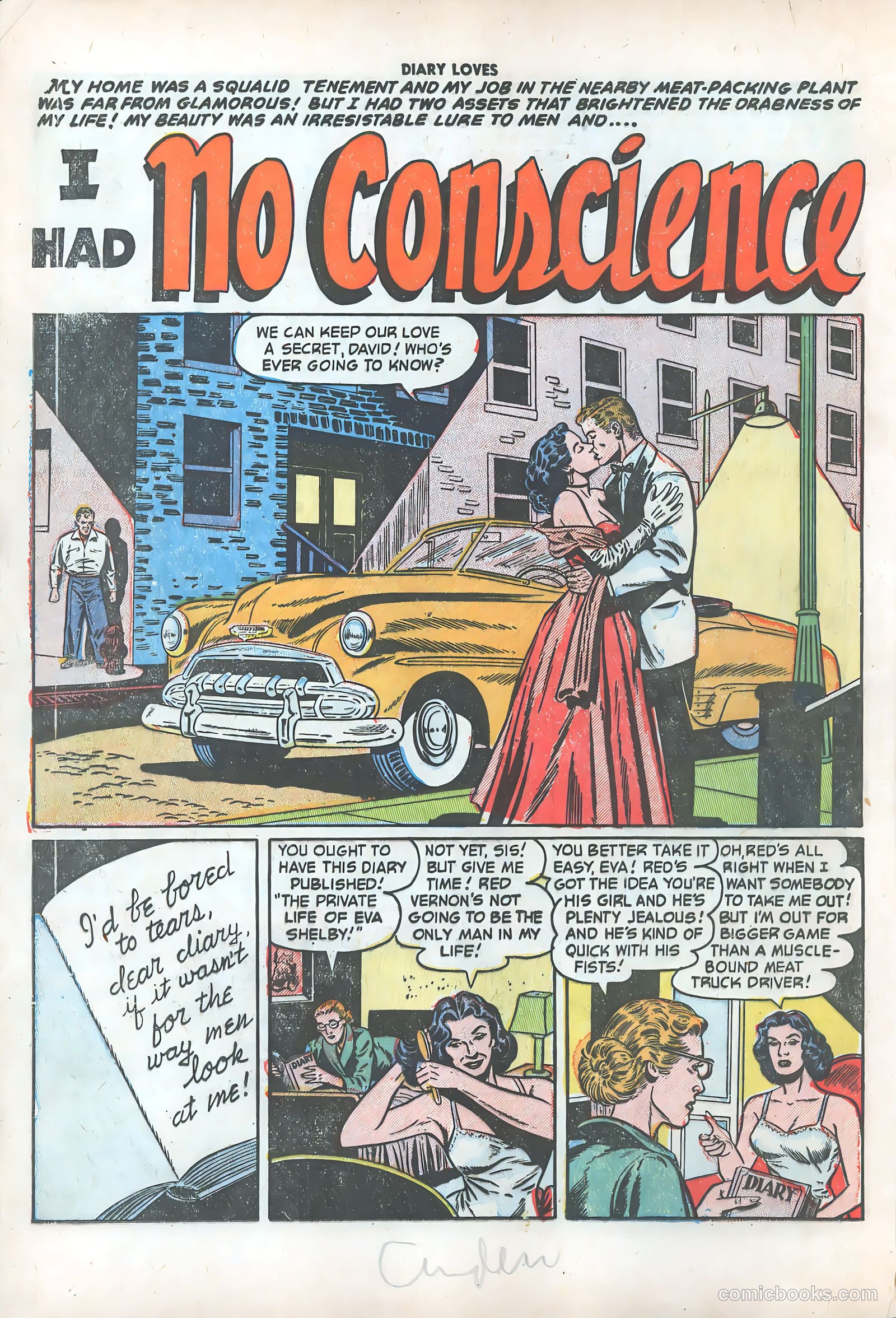 Diary Loves #31 (1953) — page 12 of 36