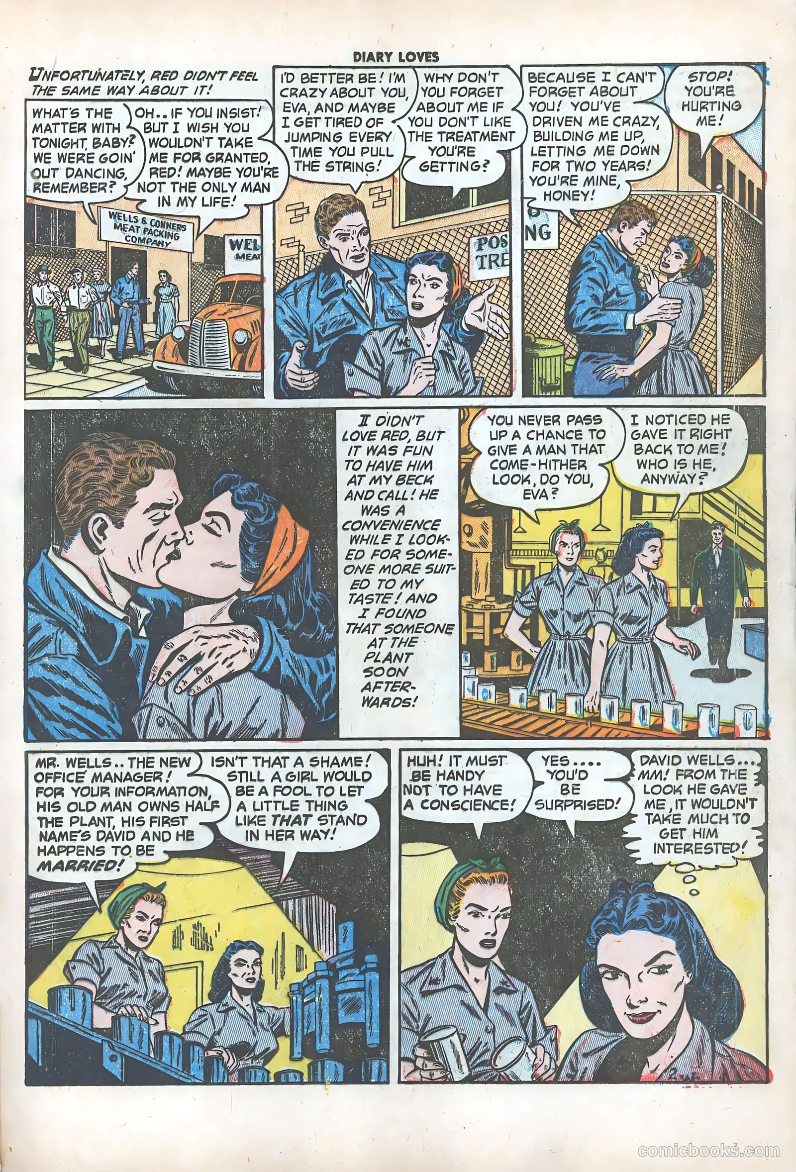 Diary Loves #31 (1953) — page 13 of 36