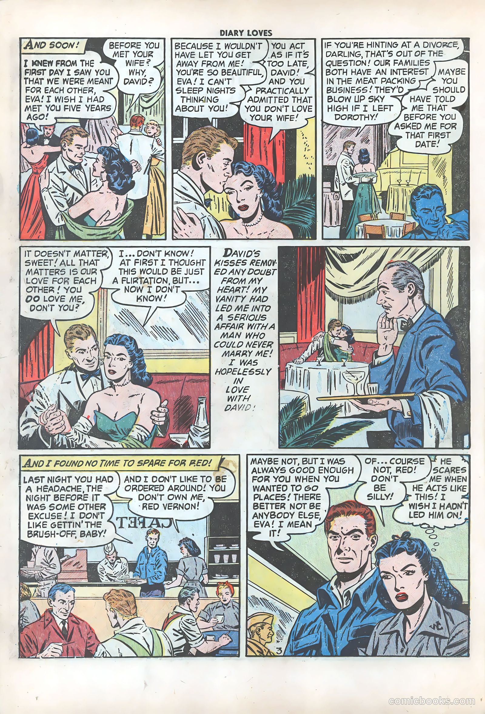 Diary Loves #31 (1953) — page 14 of 36