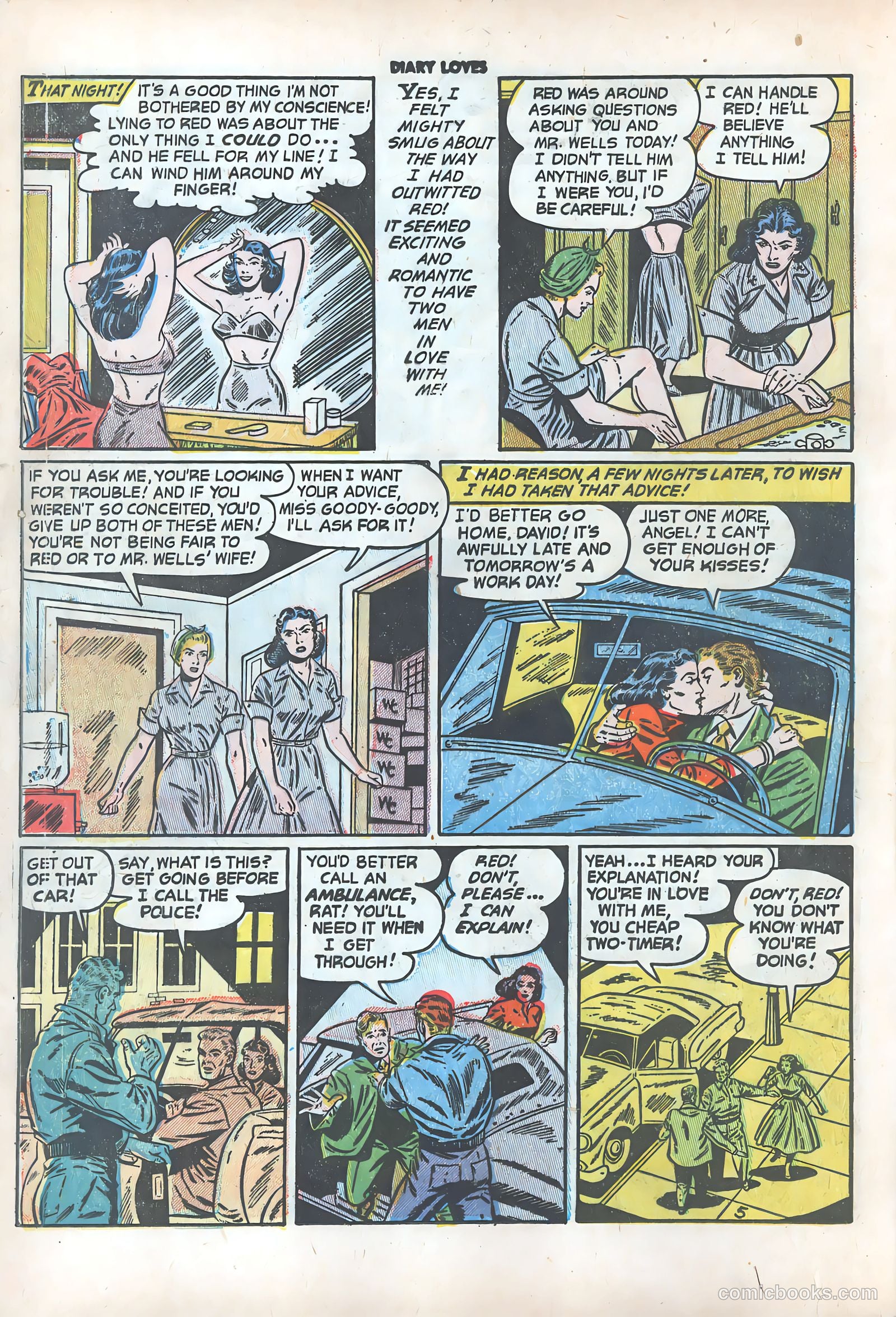 Diary Loves #31 (1953) — page 16 of 36