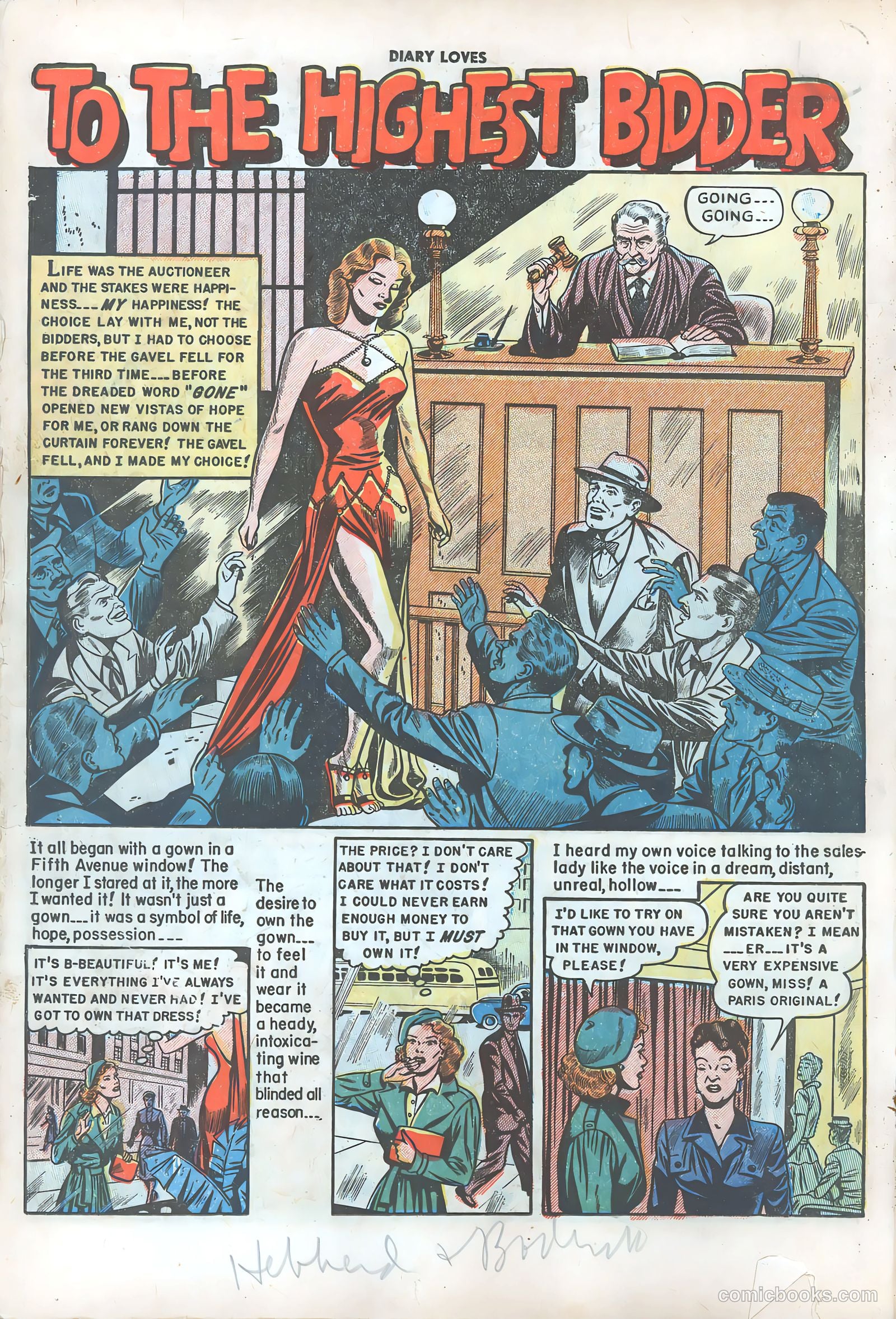 Diary Loves #31 (1953) — page 18 of 36