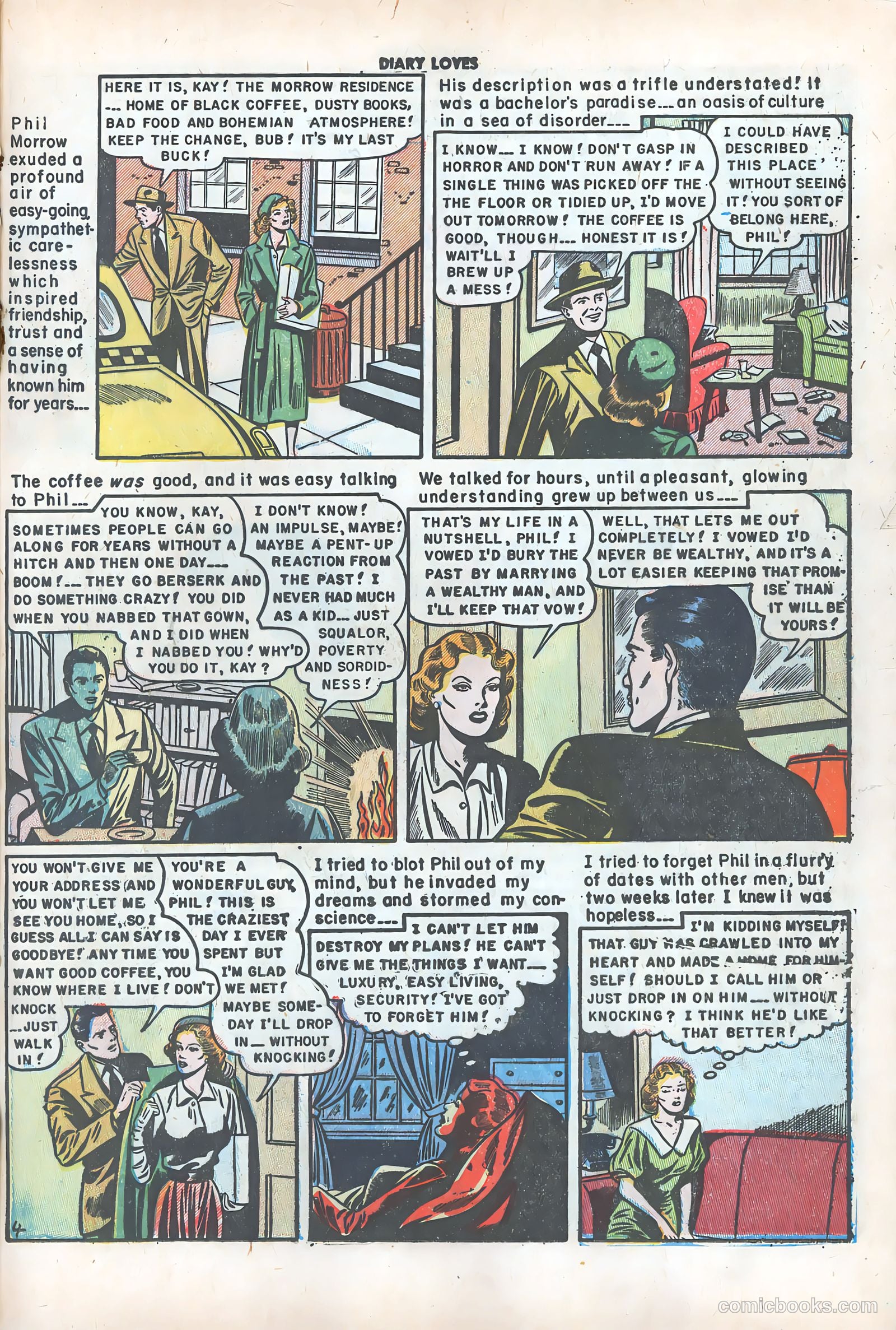 Diary Loves #31 (1953) — page 21 of 36