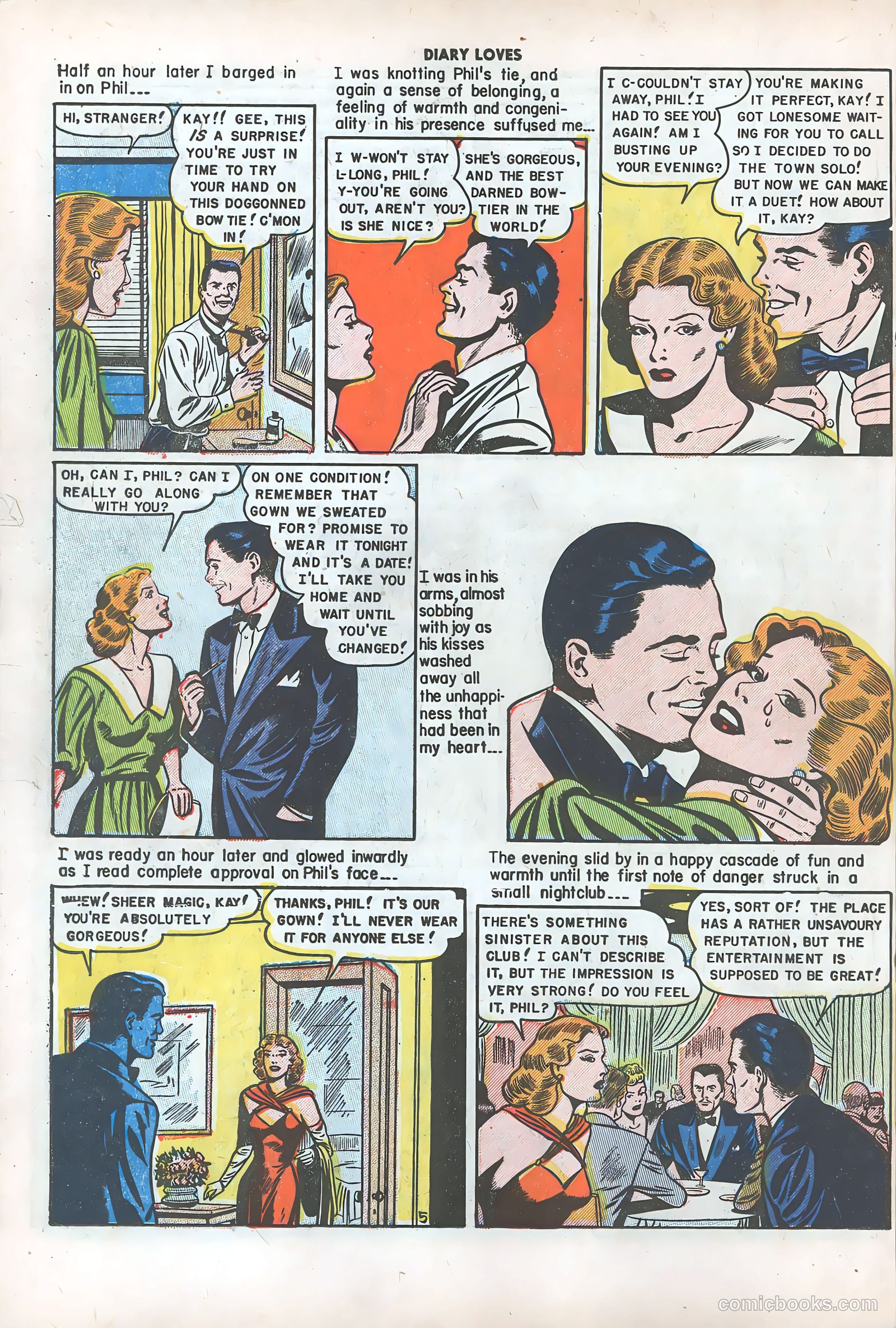 Diary Loves #31 (1953) — page 22 of 36