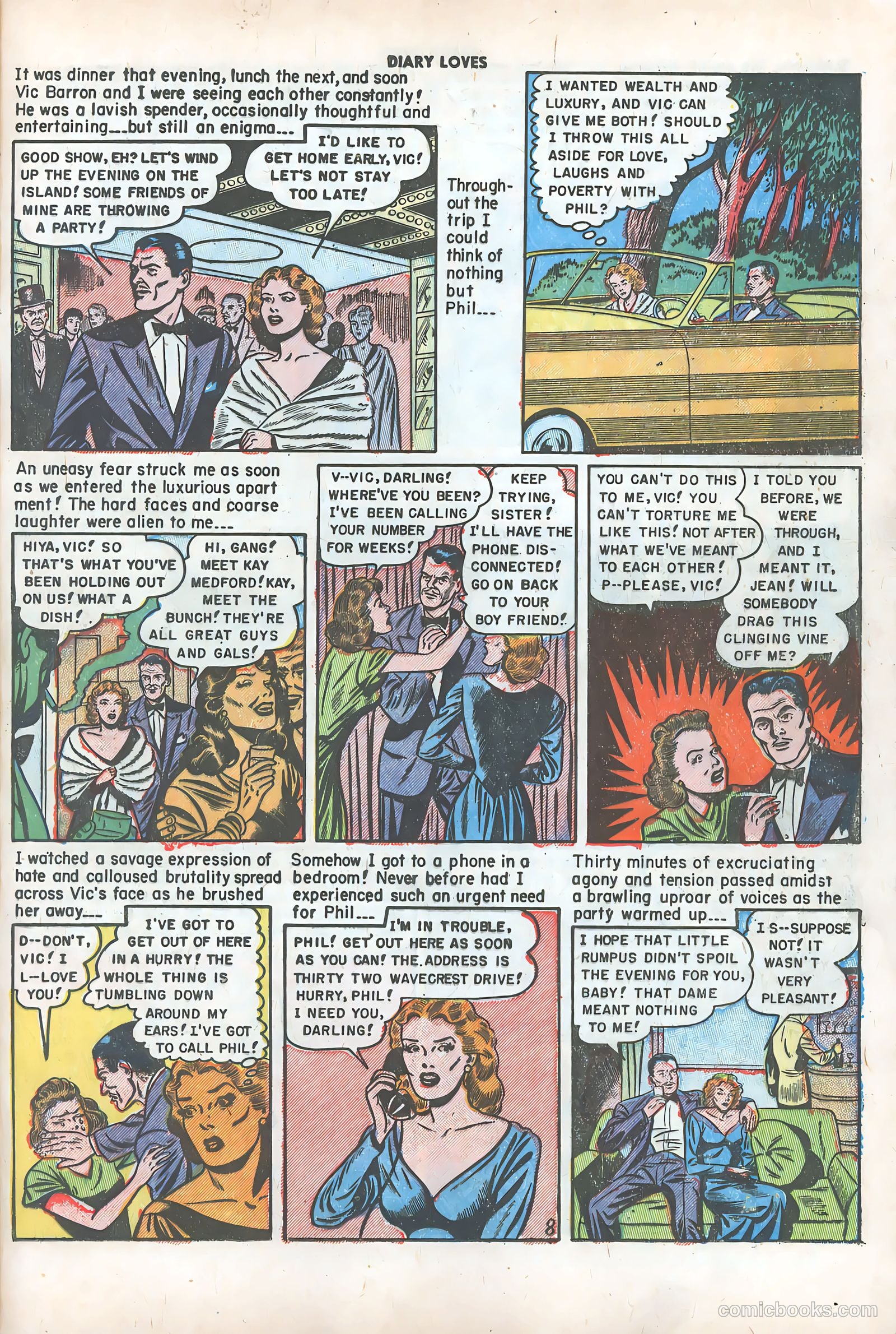 Diary Loves #31 (1953) — page 25 of 36