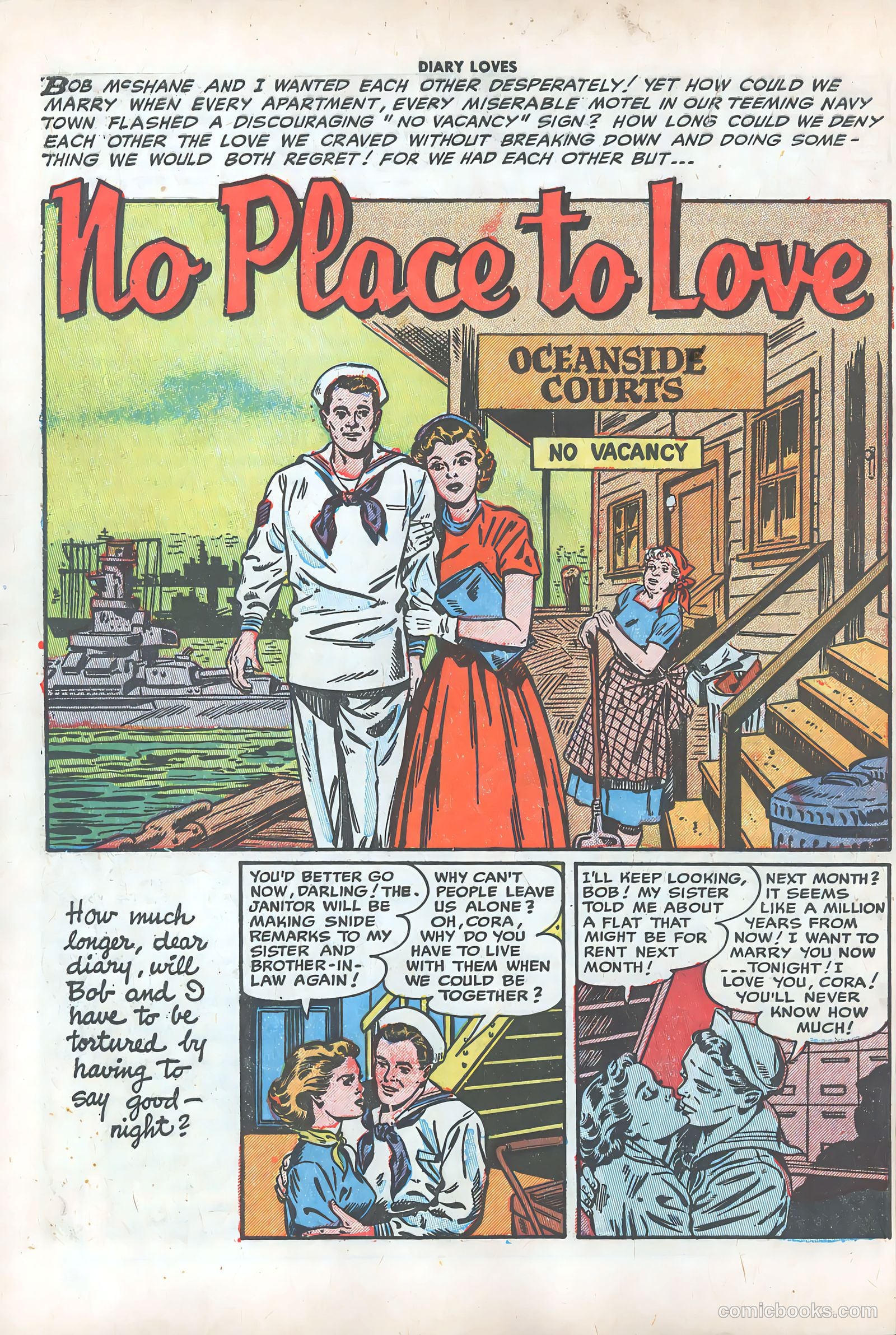 Diary Loves #31 (1953) — page 28 of 36