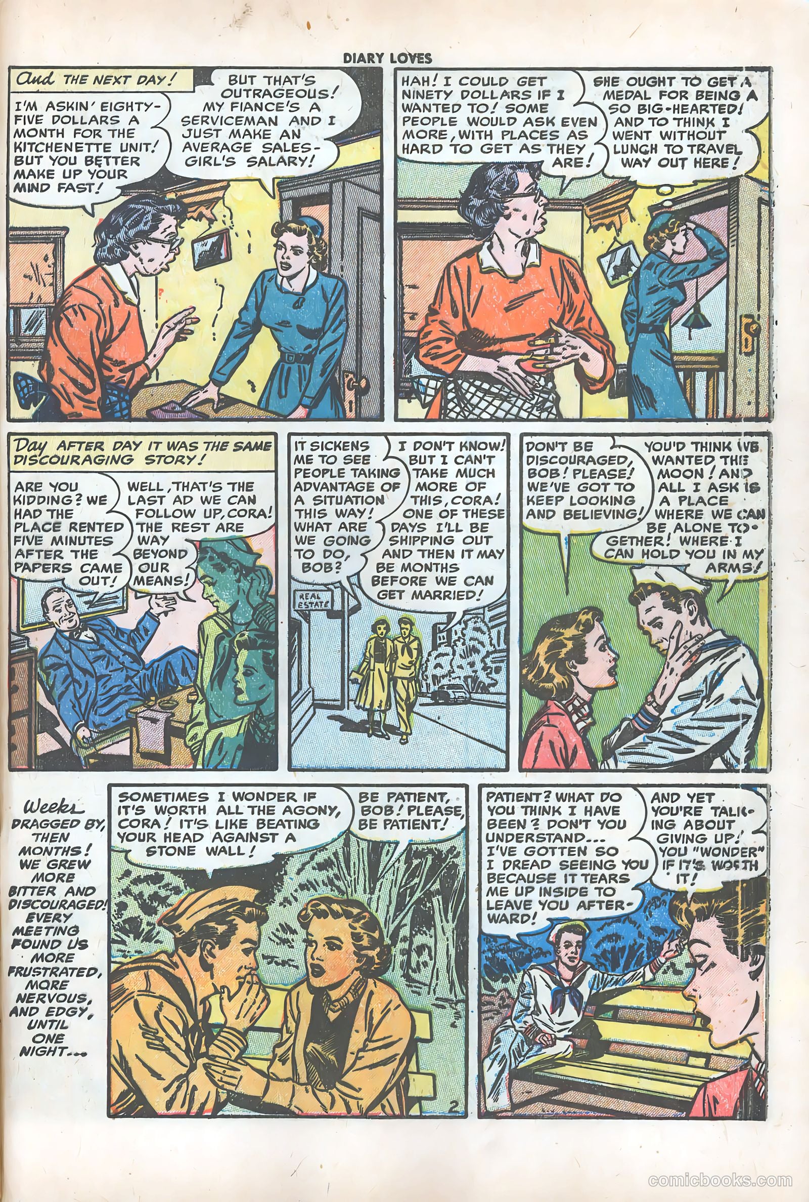 Diary Loves #31 (1953) — page 29 of 36