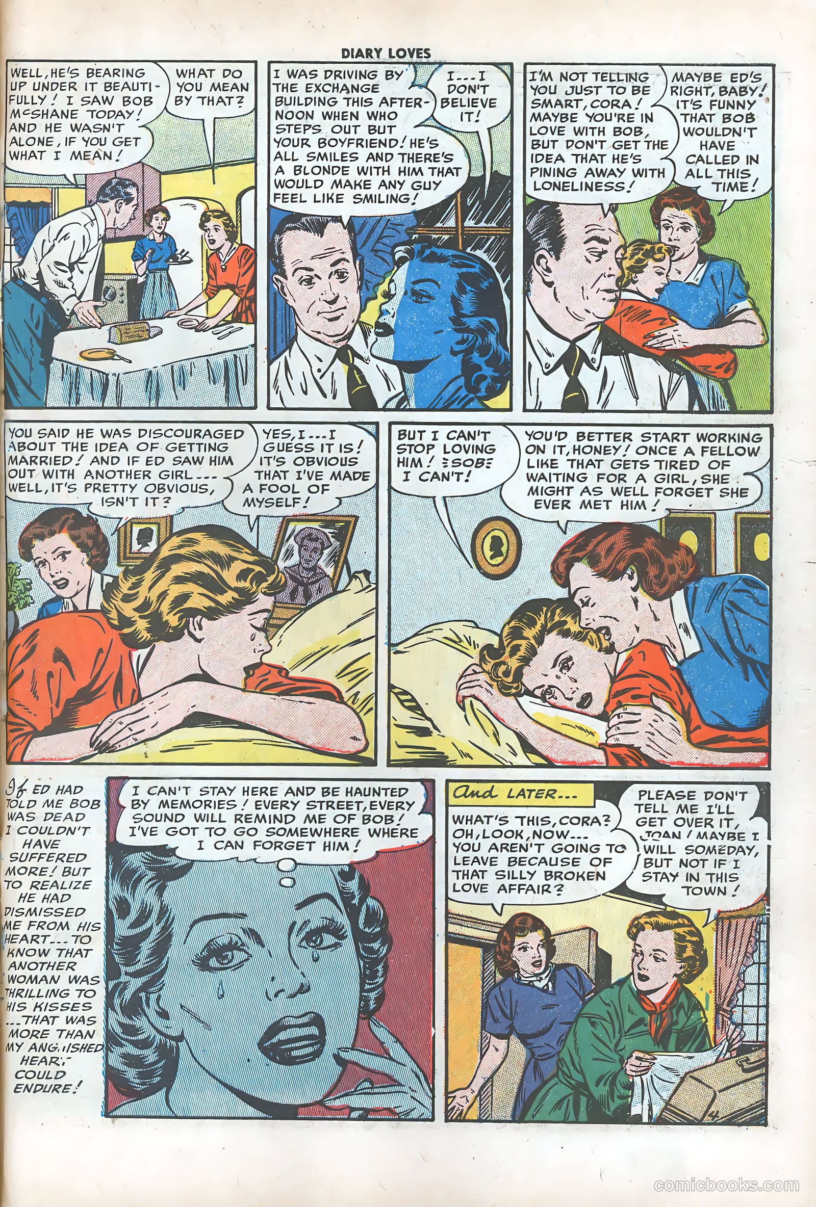Diary Loves #31 (1953) — page 31 of 36