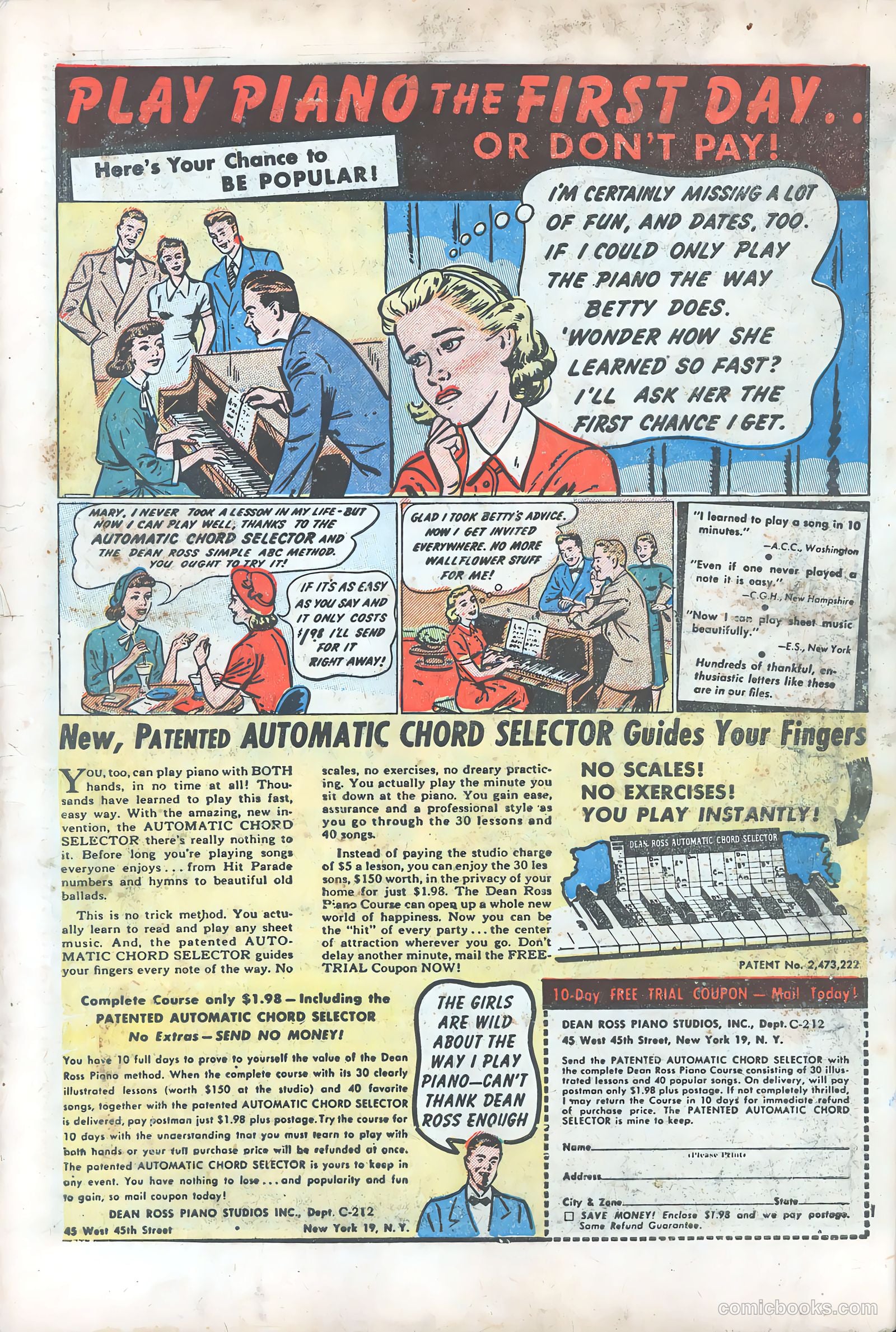 Diary Loves #31 (1953) — page 34 of 36