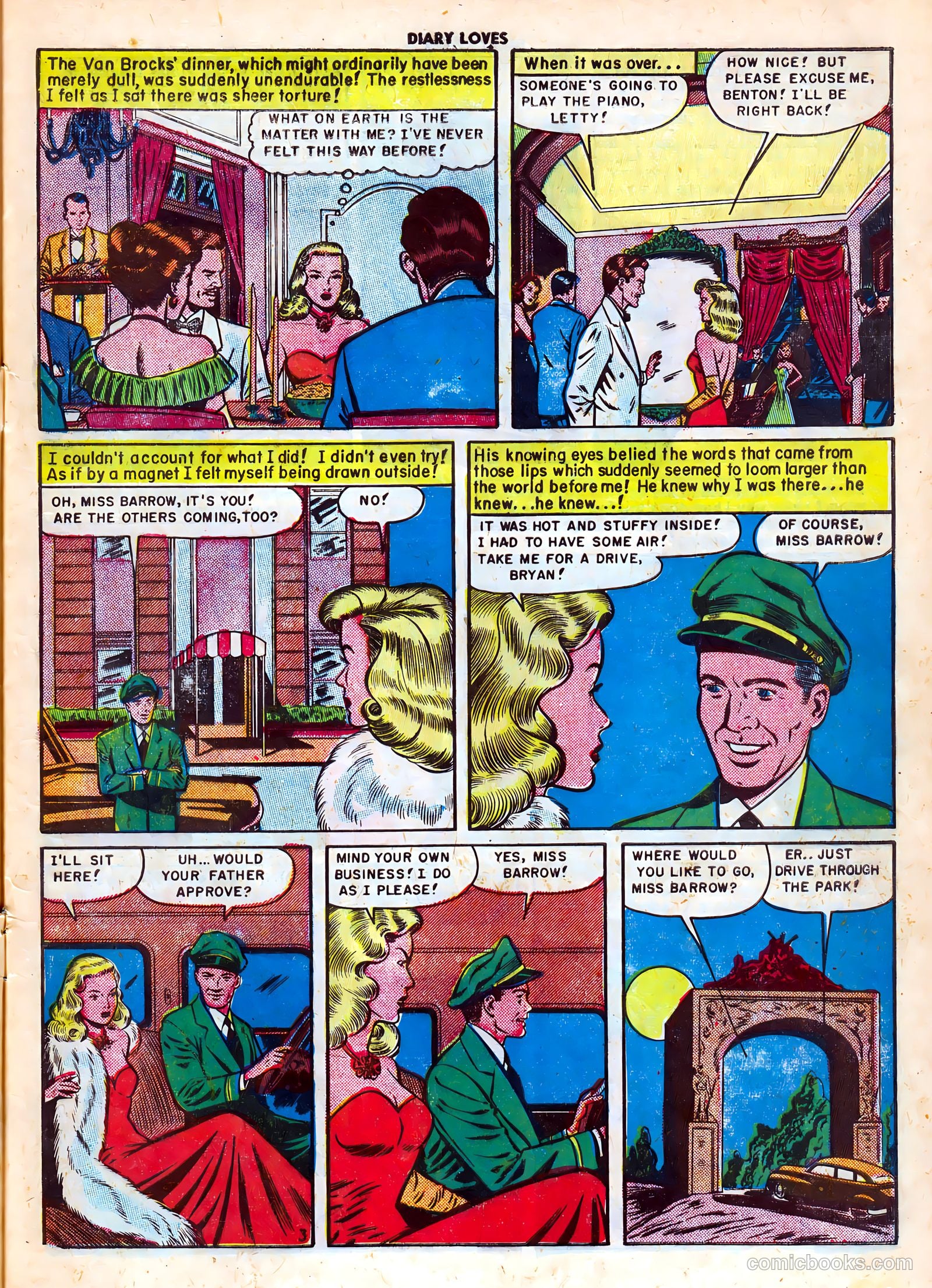 Diary Loves #4 (1950) — page 5 of 37