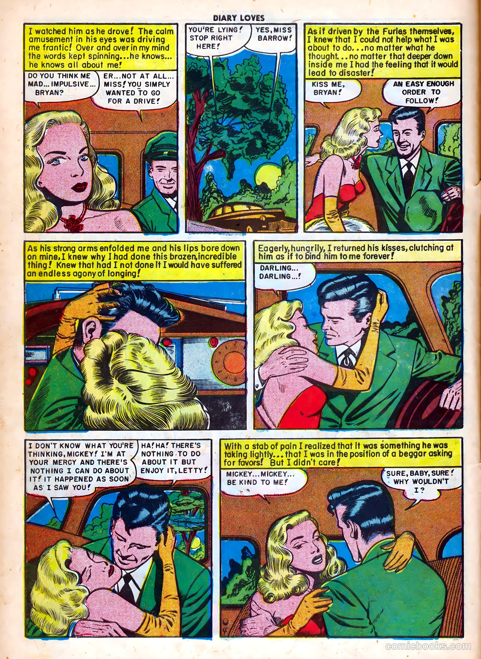 Diary Loves #4 (1950) — page 6 of 37