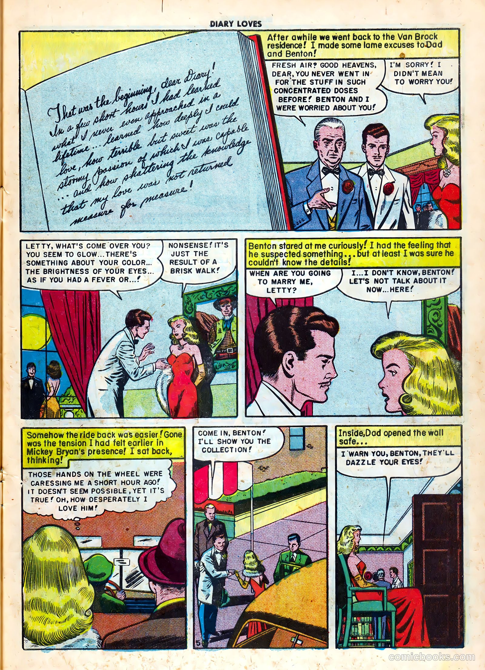 Diary Loves #4 (1950) — page 7 of 37
