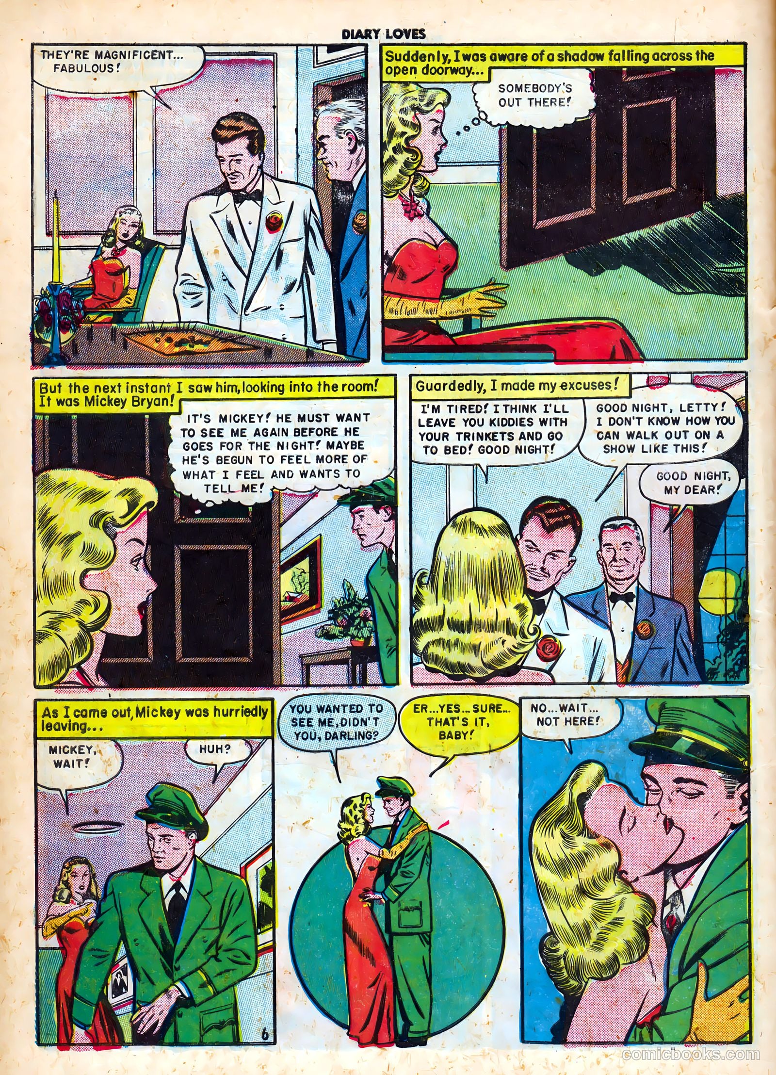 Diary Loves #4 (1950) — page 8 of 37