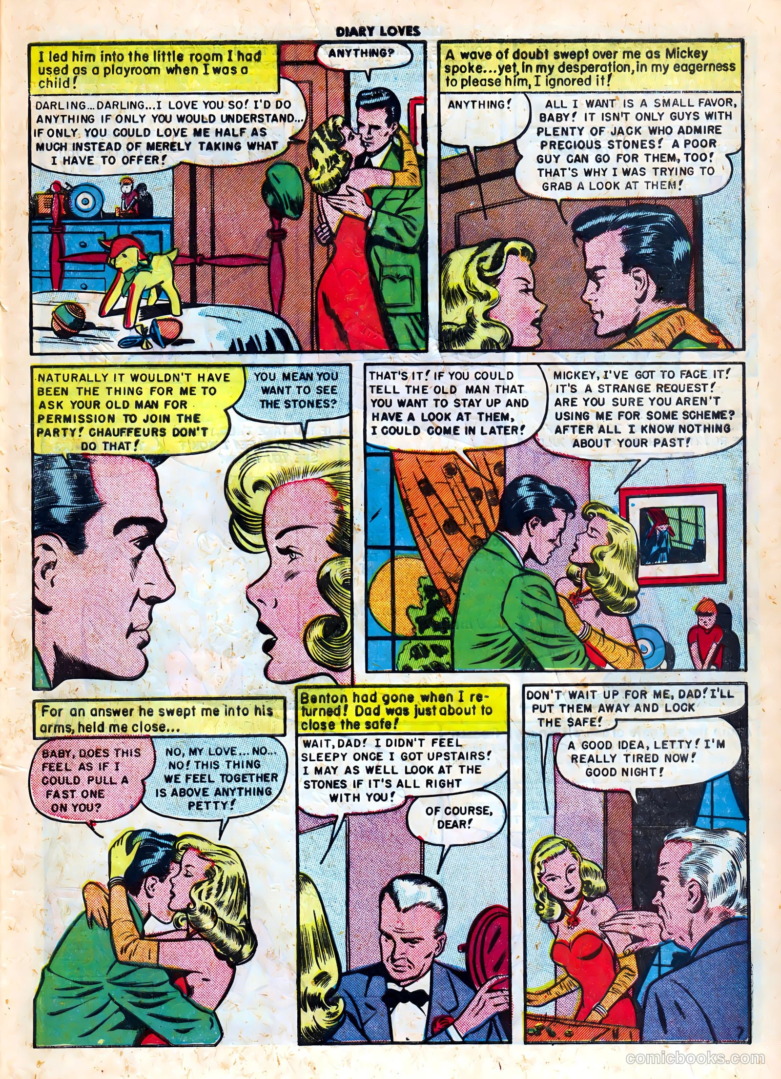 Diary Loves #4 (1950) — page 9 of 37