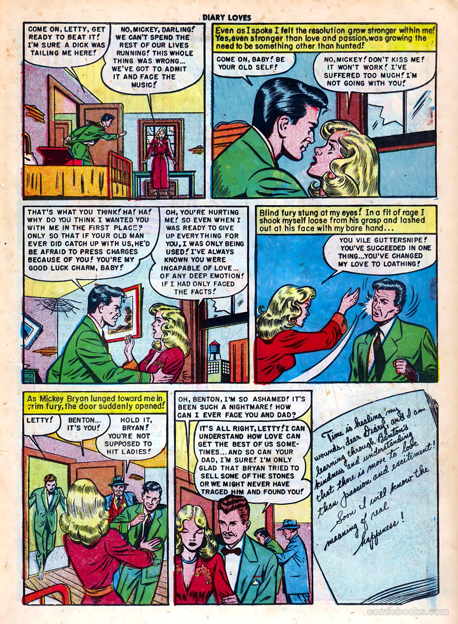 Diary Loves #4 (1950) — page 11 of 37