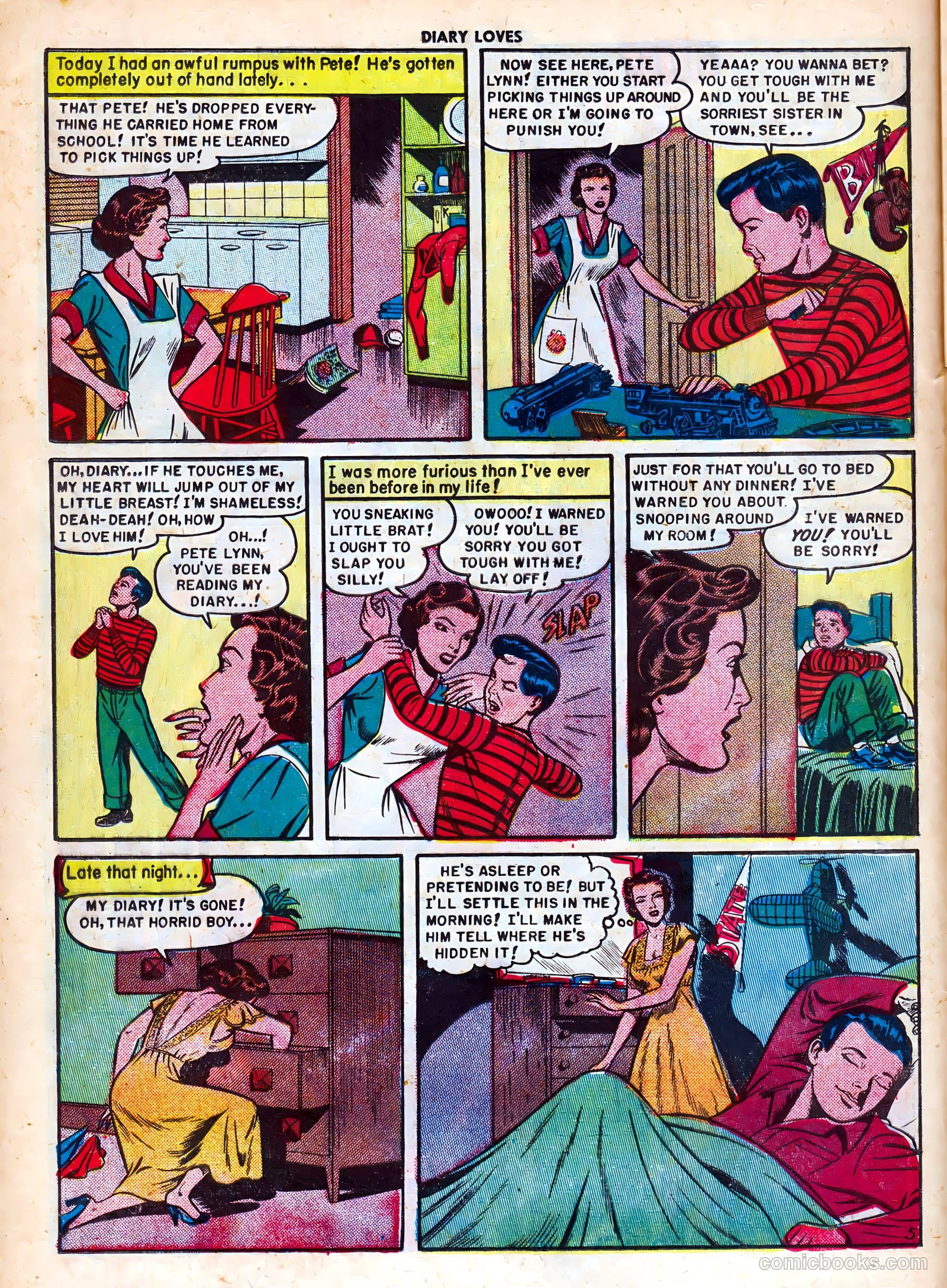 Diary Loves #4 (1950) — page 16 of 37