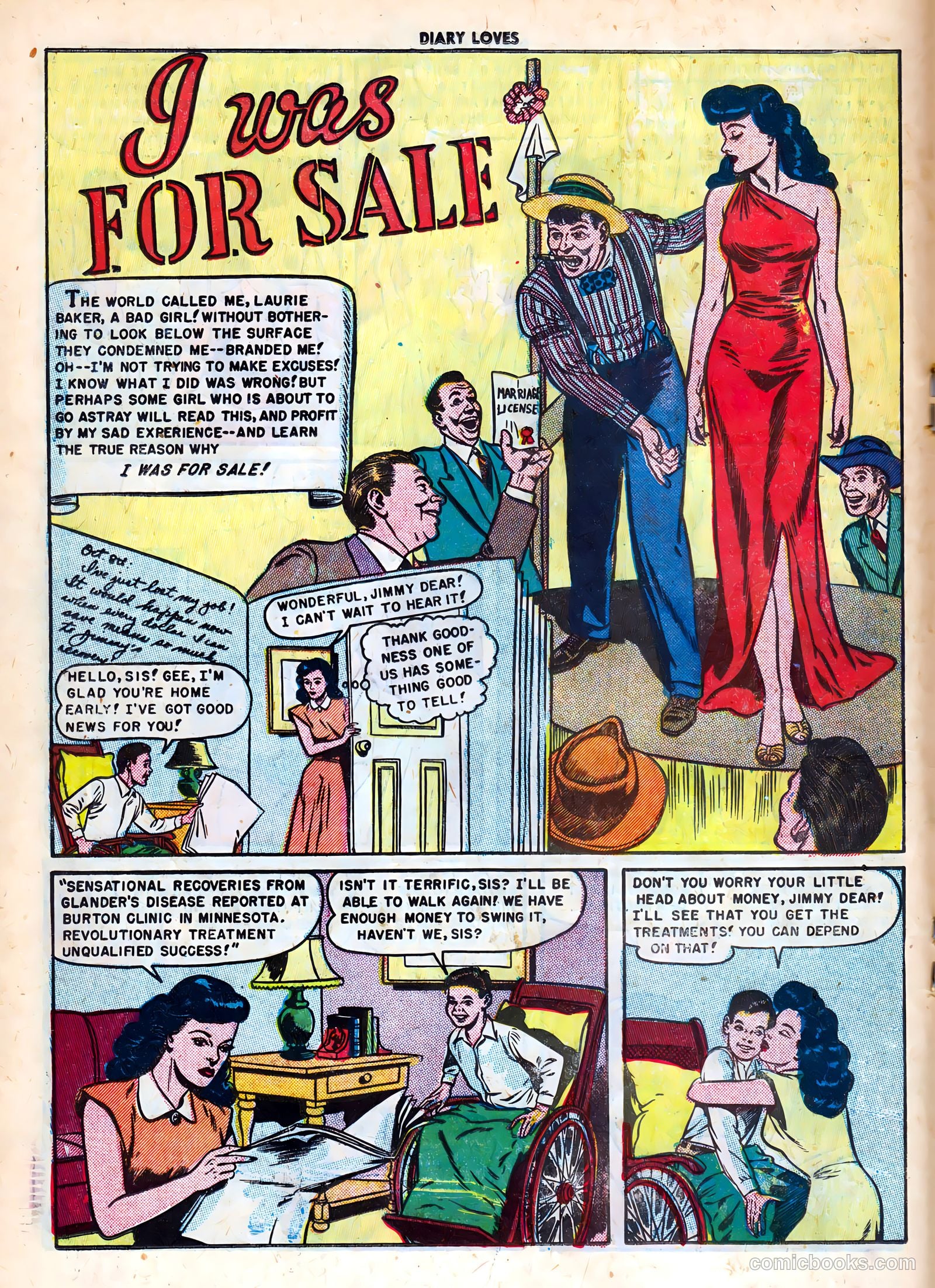 Diary Loves #4 (1950) — page 18 of 37