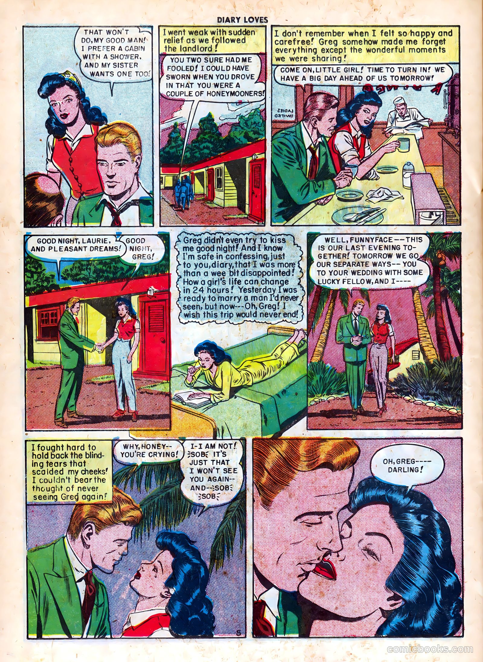 Diary Loves #4 (1950) — page 22 of 37