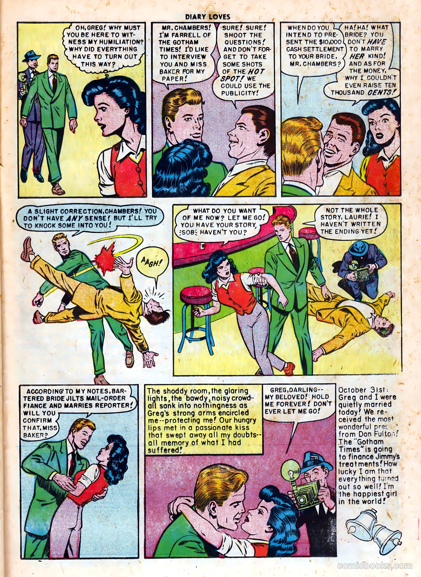 Diary Loves #4 (1950) — page 25 of 37