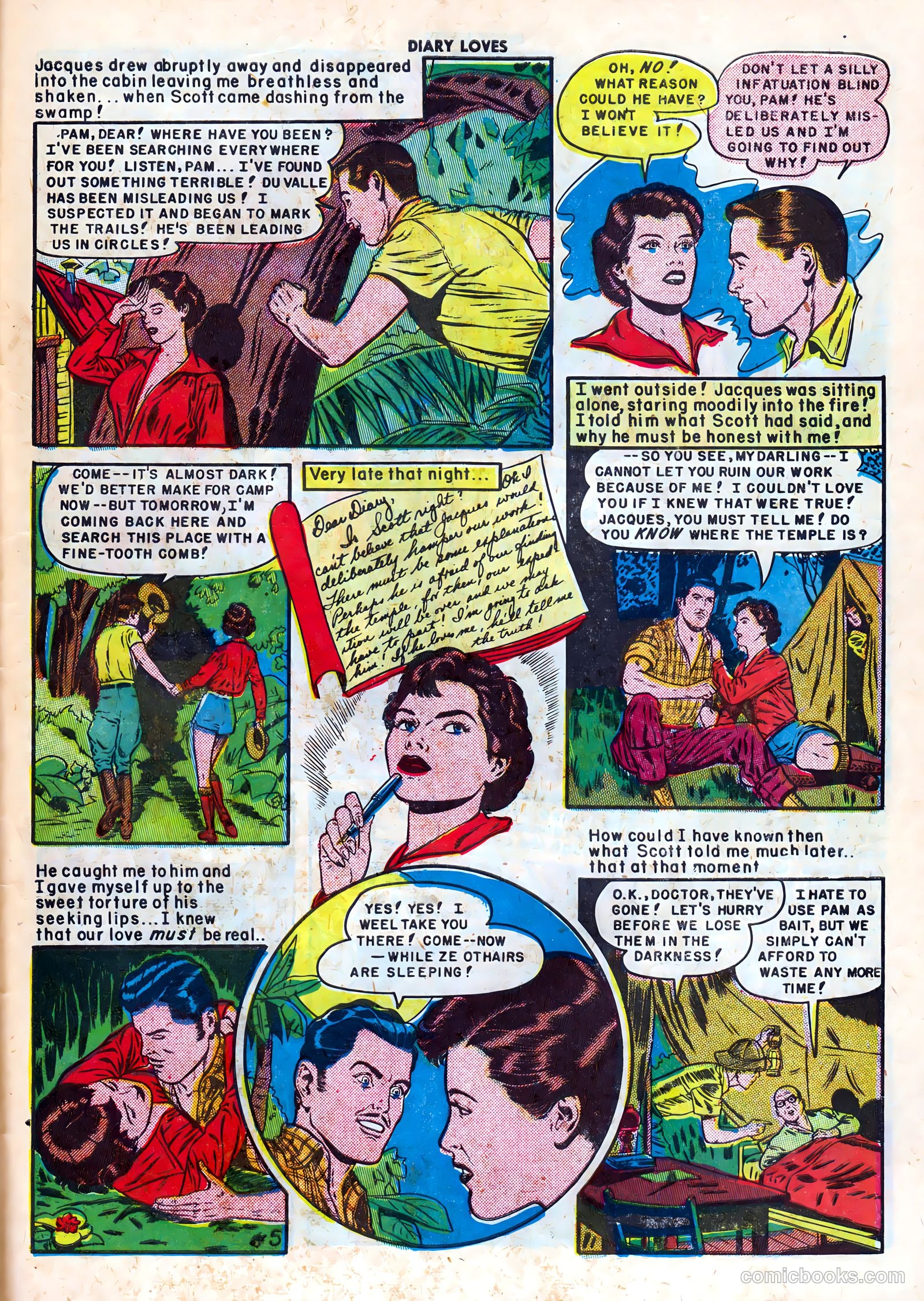 Diary Loves #4 (1950) — page 31 of 37