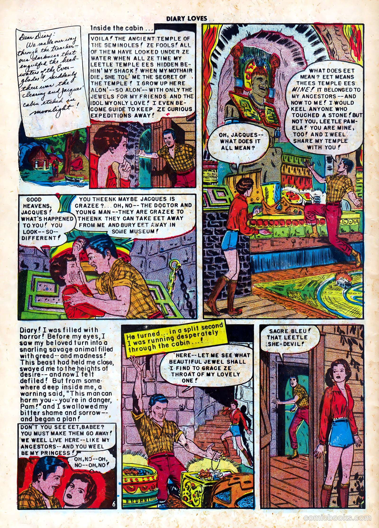 Diary Loves #4 (1950) — page 32 of 37