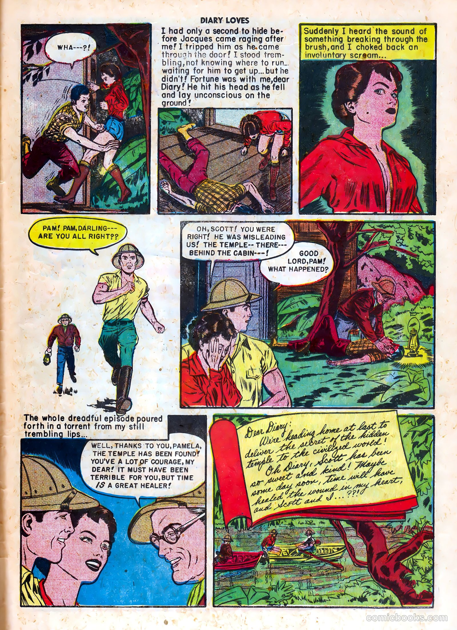 Diary Loves #4 (1950) — page 33 of 37