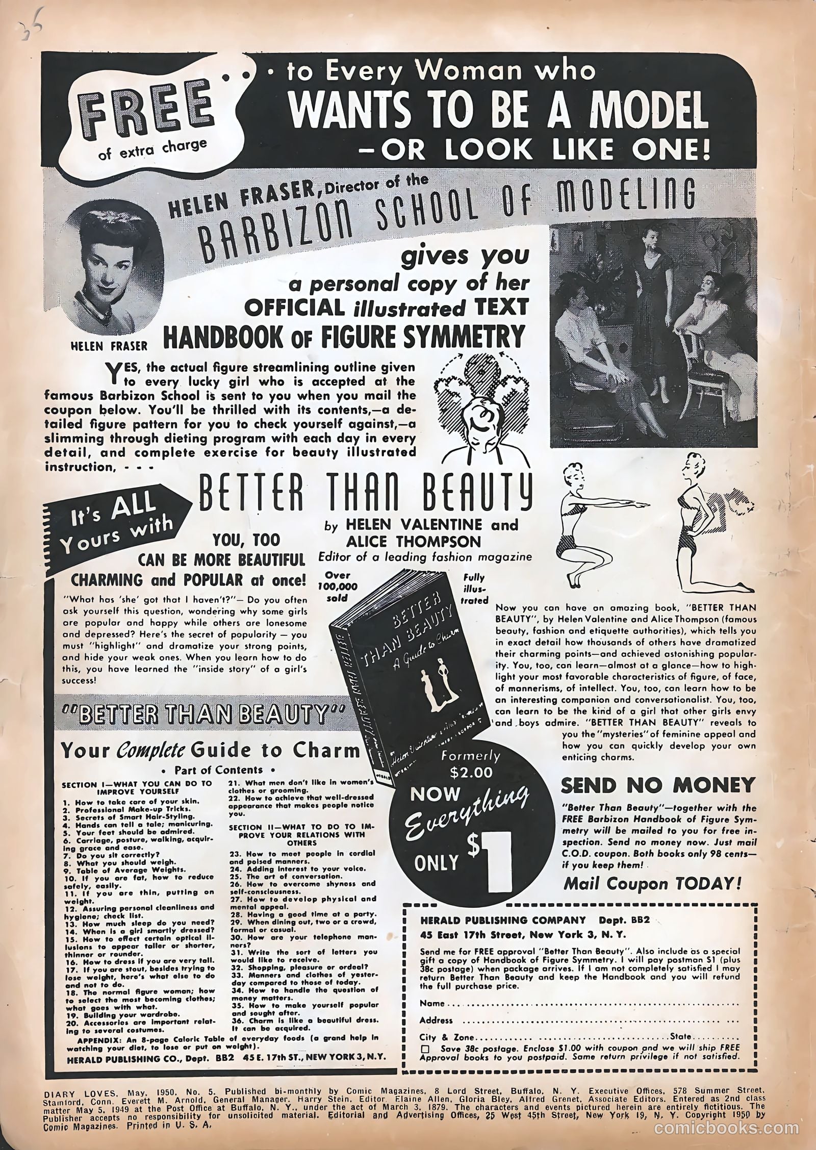 Diary Loves #5 (1950) — page 2 of 36