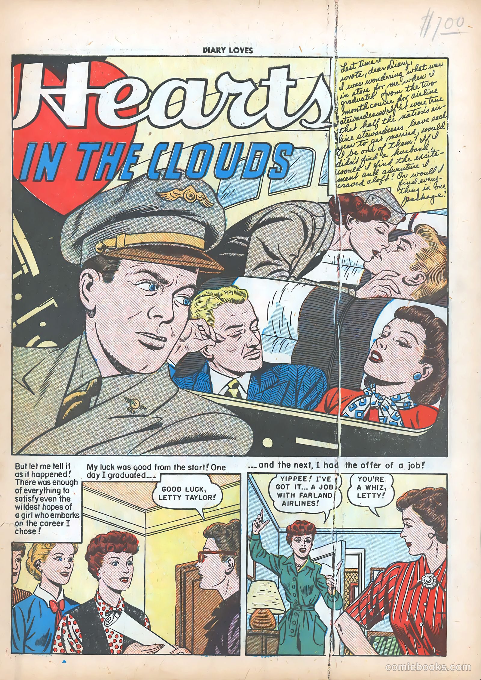 Diary Loves #5 (1950) — page 3 of 36
