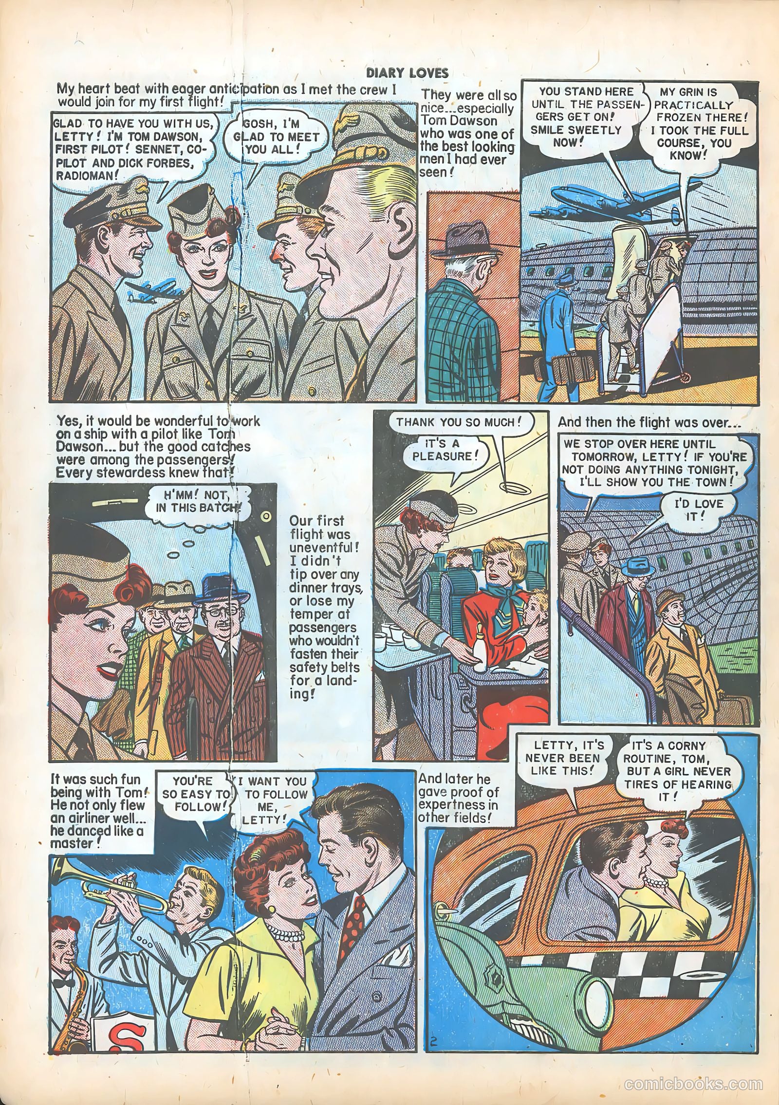 Diary Loves #5 (1950) — page 4 of 36