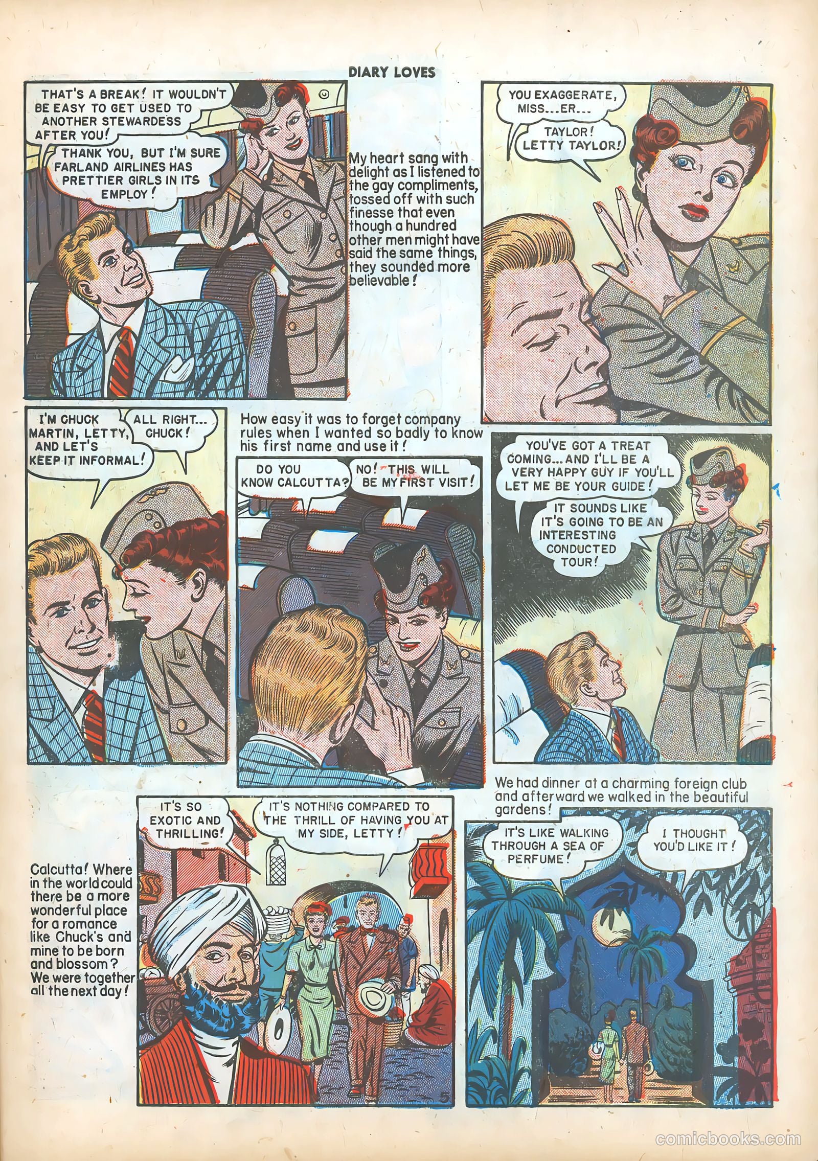 Diary Loves #5 (1950) — page 7 of 36