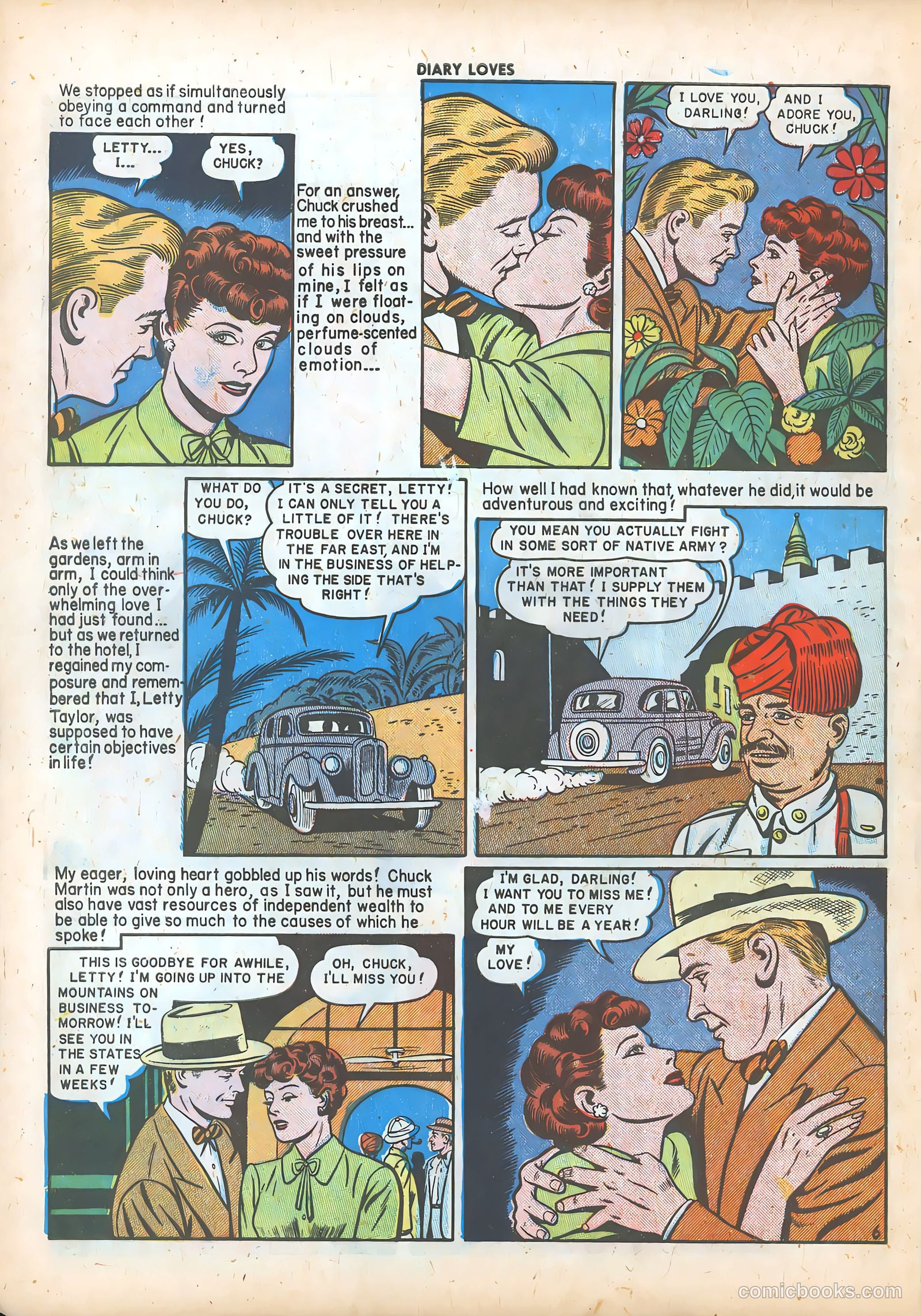 Diary Loves #5 (1950) — page 8 of 36