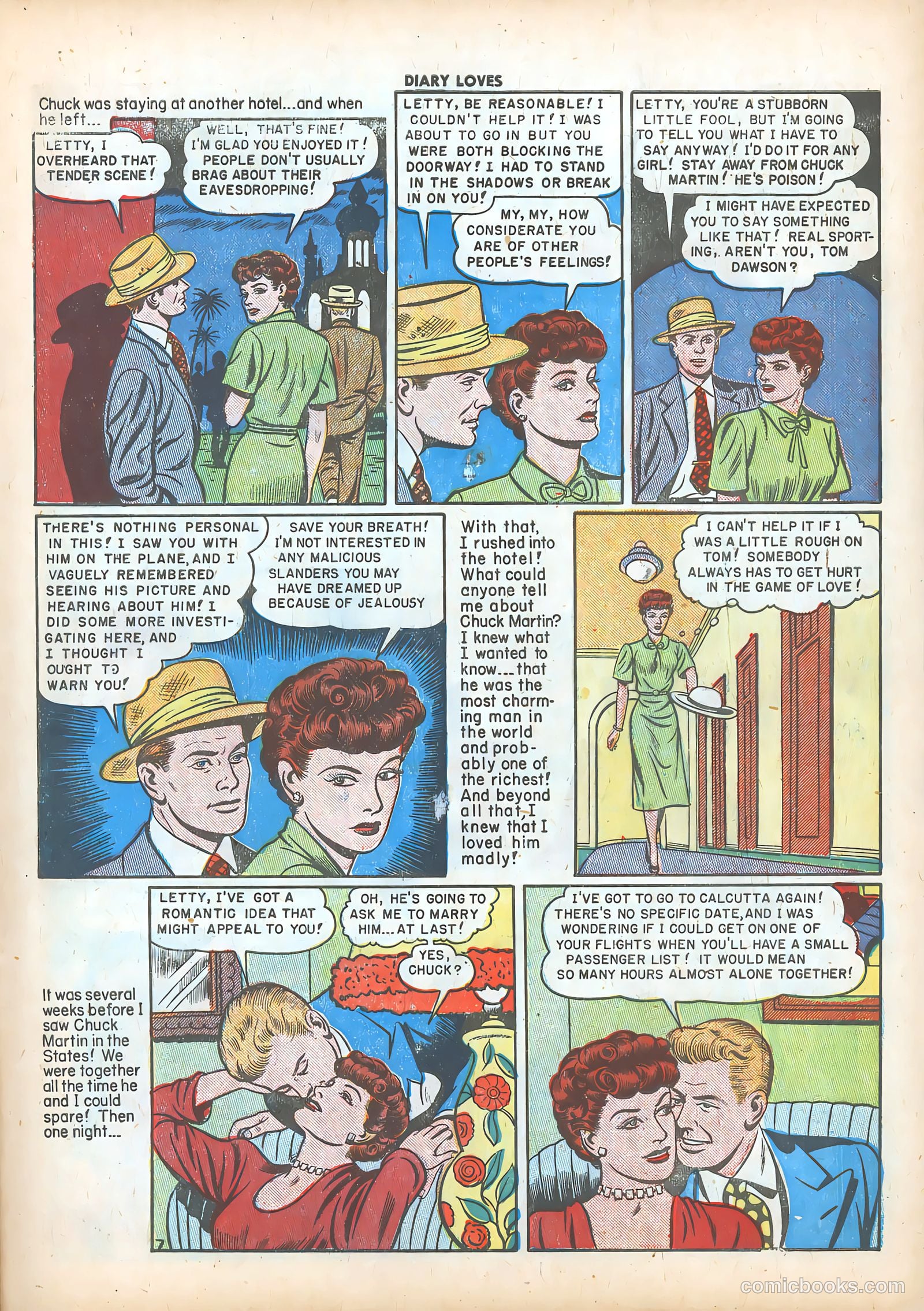Diary Loves #5 (1950) — page 9 of 36