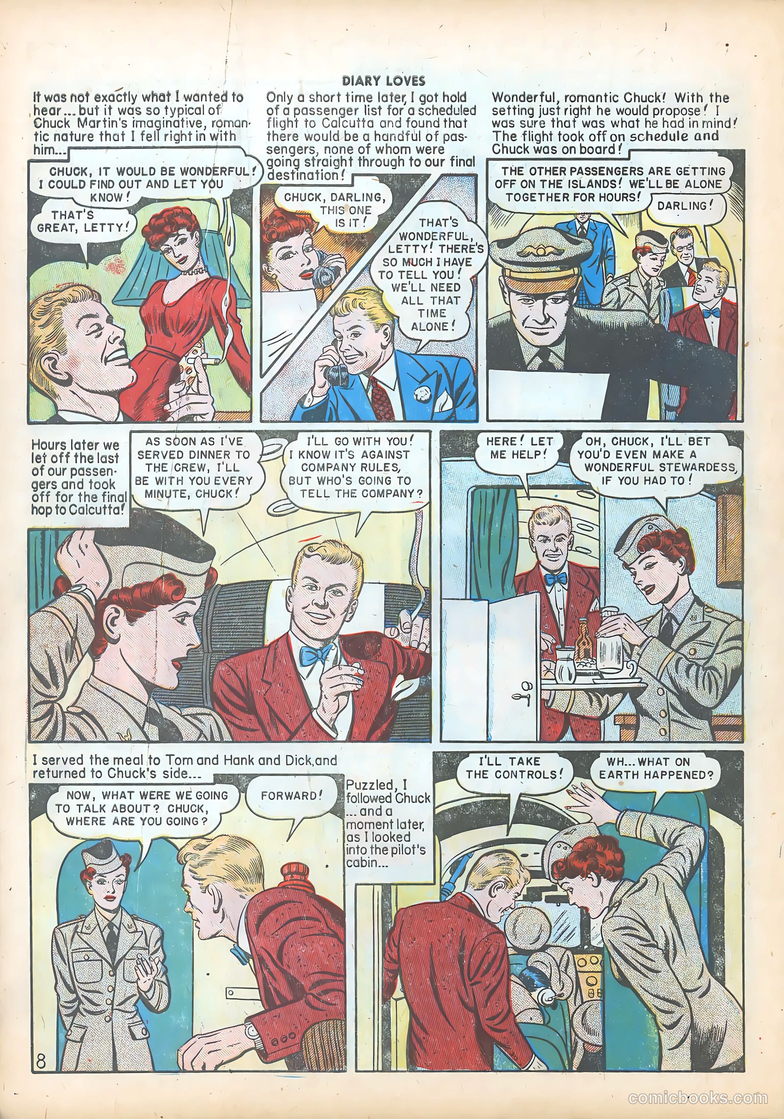 Diary Loves #5 (1950) — page 10 of 36