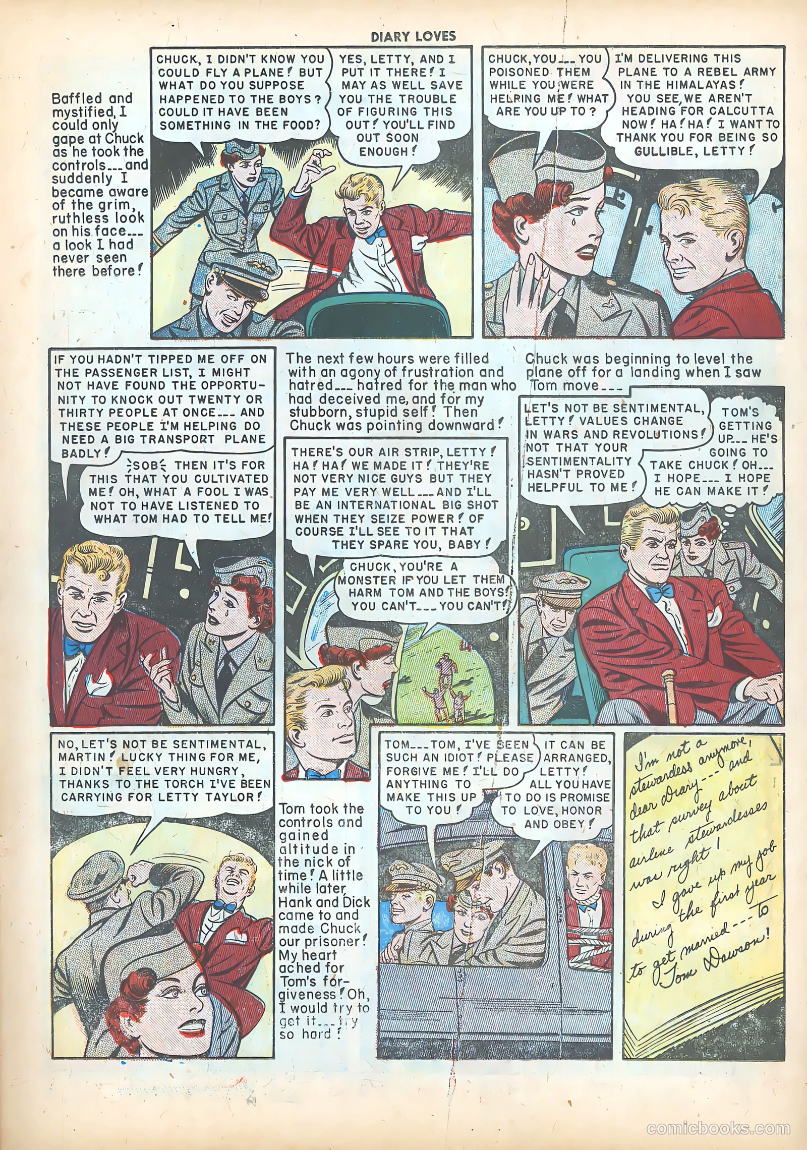 Diary Loves #5 (1950) — page 11 of 36