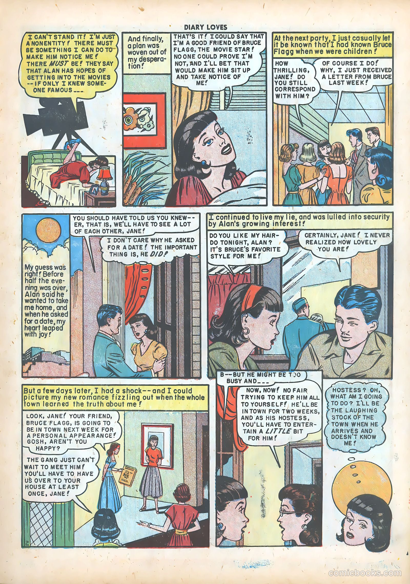 Diary Loves #5 (1950) — page 13 of 36